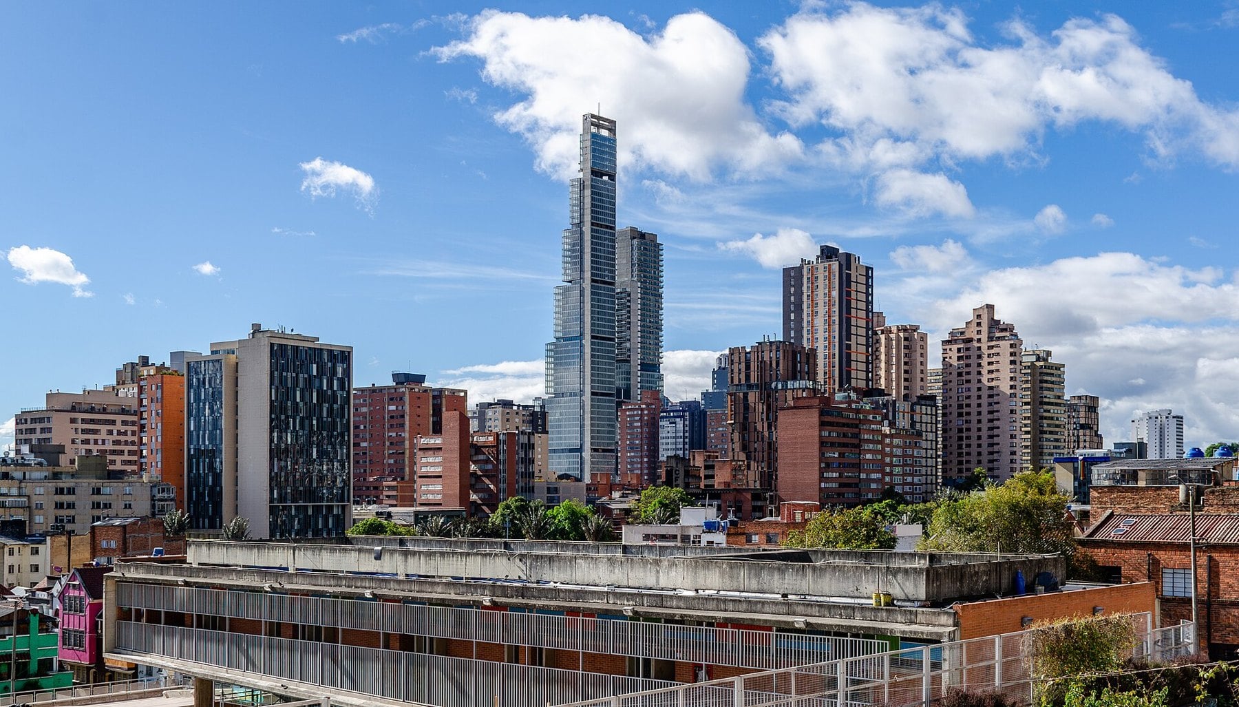 ProColombia's new director - the Bogotá skyline in Colombia