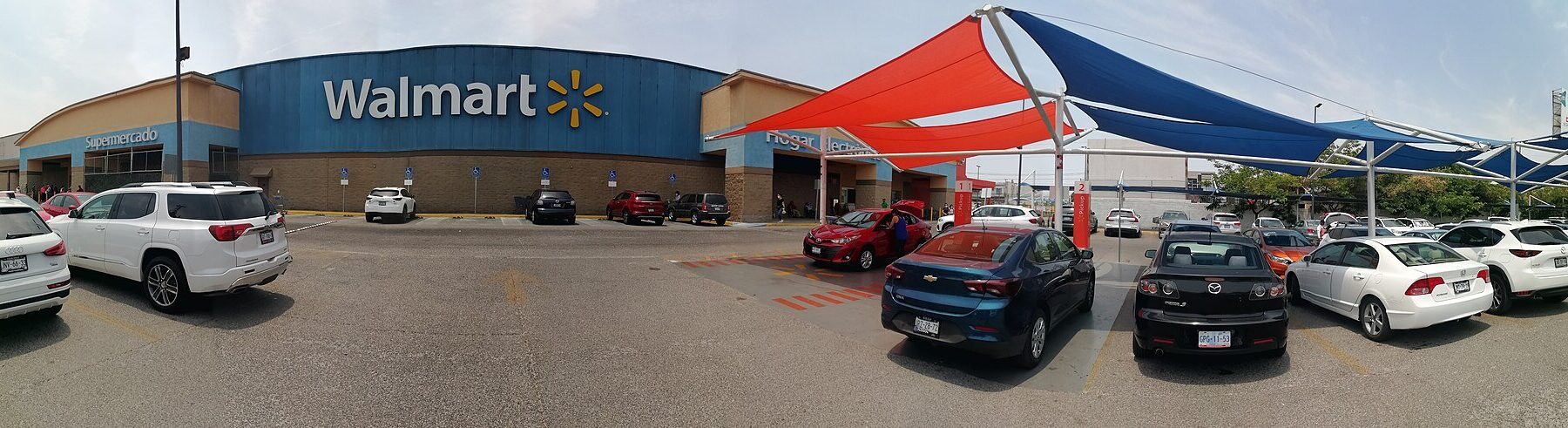 A Walmart de Mexico (Walmex) store, part of the retailer that also runs Sam's Club and Bodega Aurrera