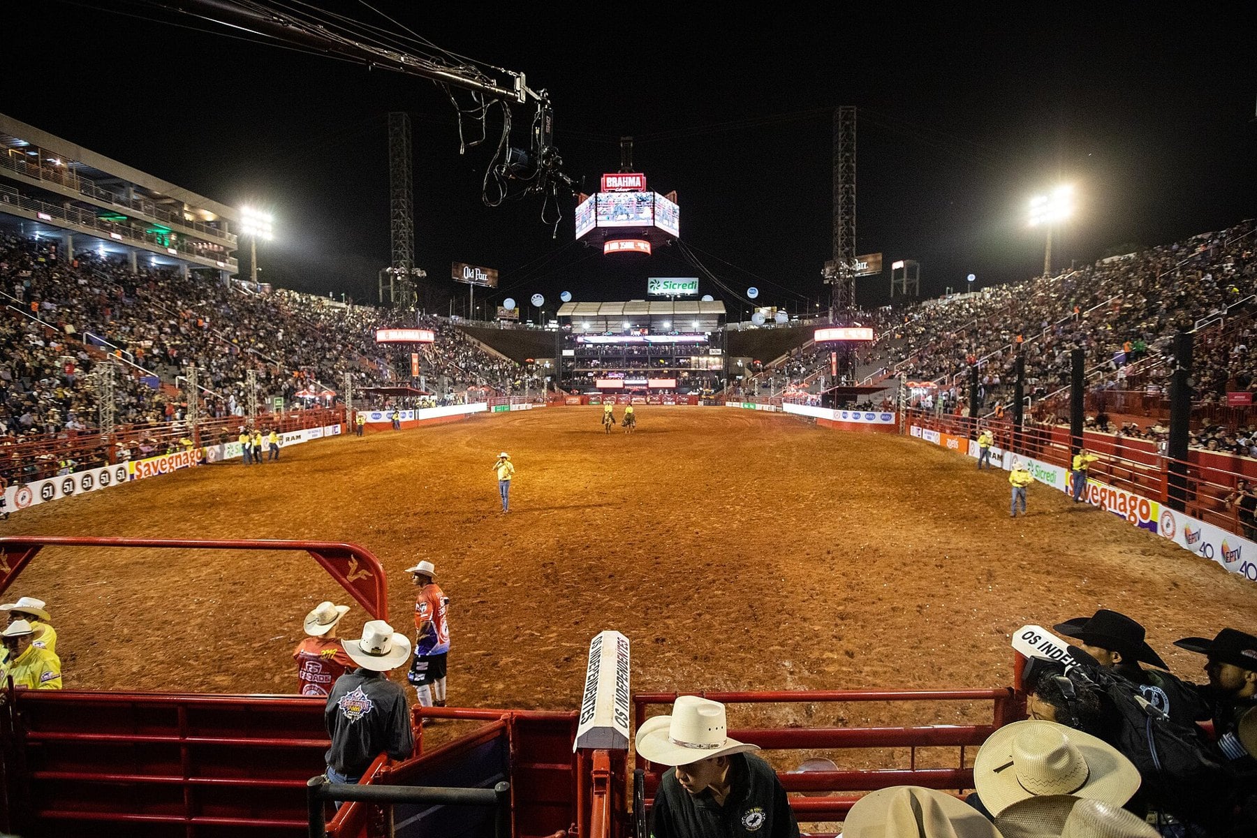 Flávio Bolsonaro security plan - the arena at the Barretos rodeo in São Paulo state