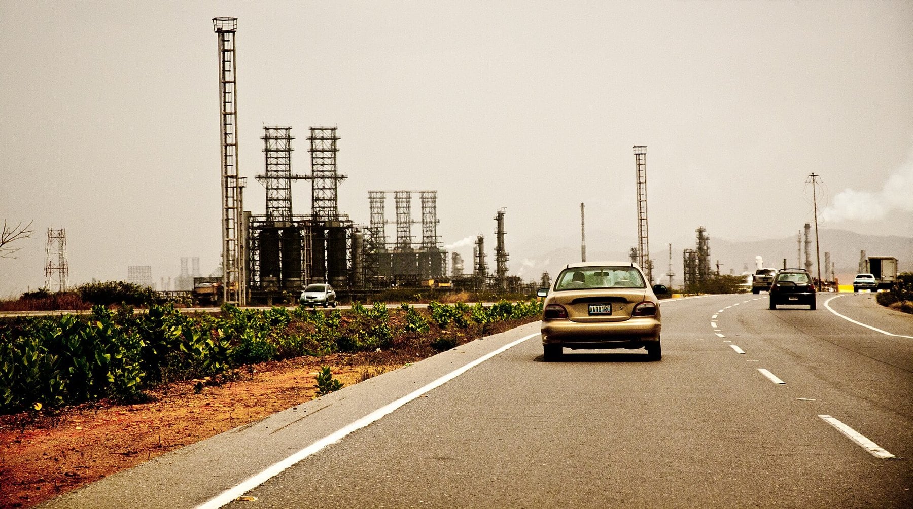 The PDVSA refinery at Puerto La Cruz, where PDVSA oil revenue is generated