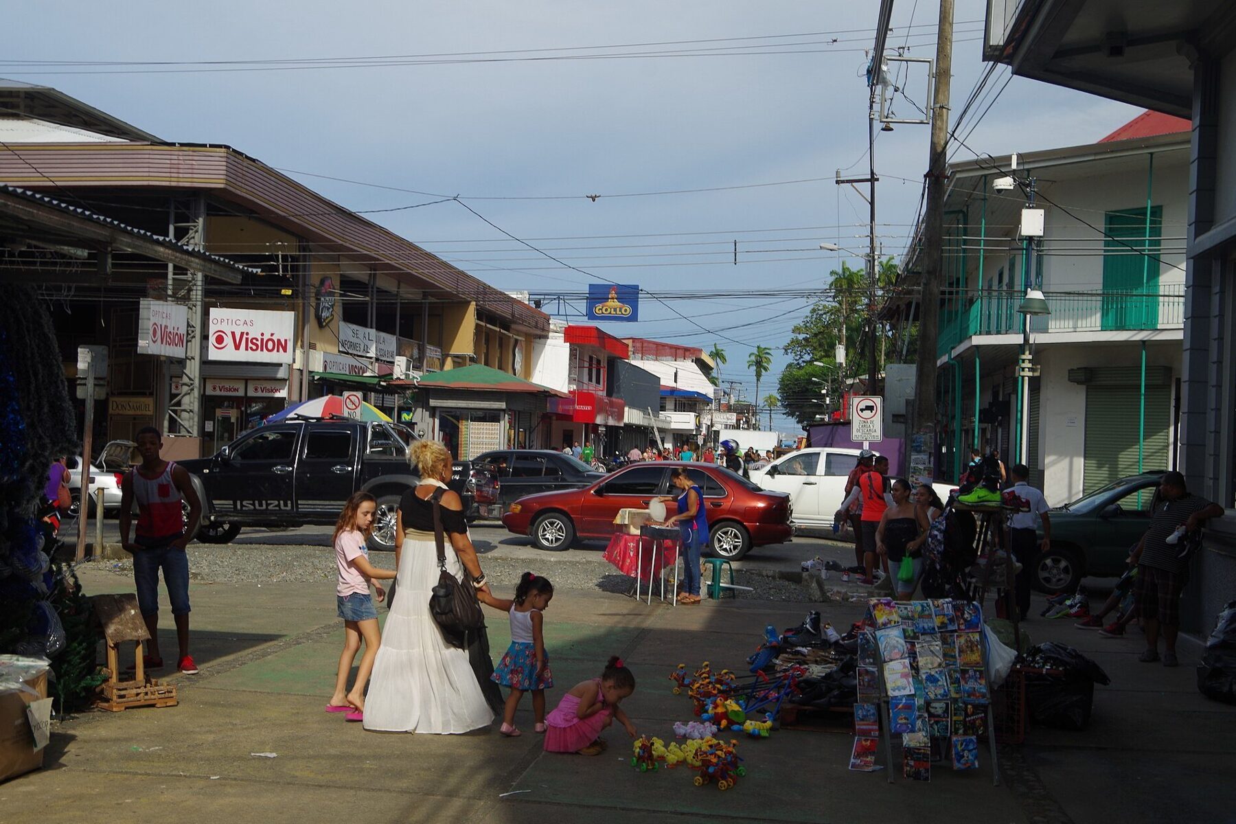 Costa Rica emergency - the port town of Limon on the Caribbean coast