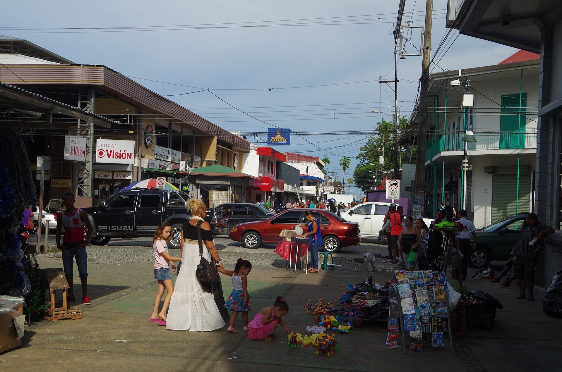 Costa Rica emergency - the port town of Limon on the Caribbean coast
