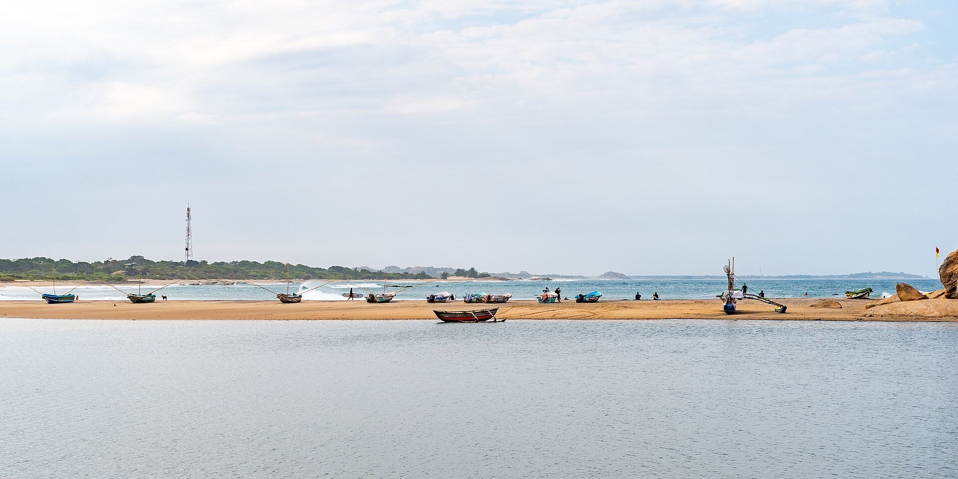 Panama wastewater - a stretch of Panamanian coastline