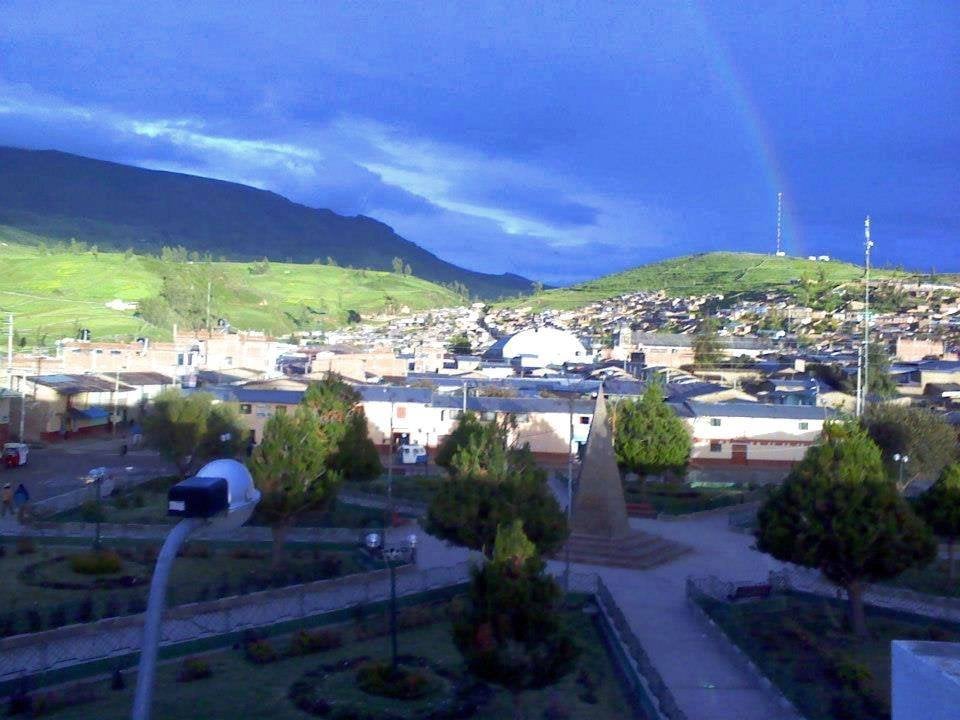 Ayacucho earthquake - the town of Coracora in the Peruvian Andes