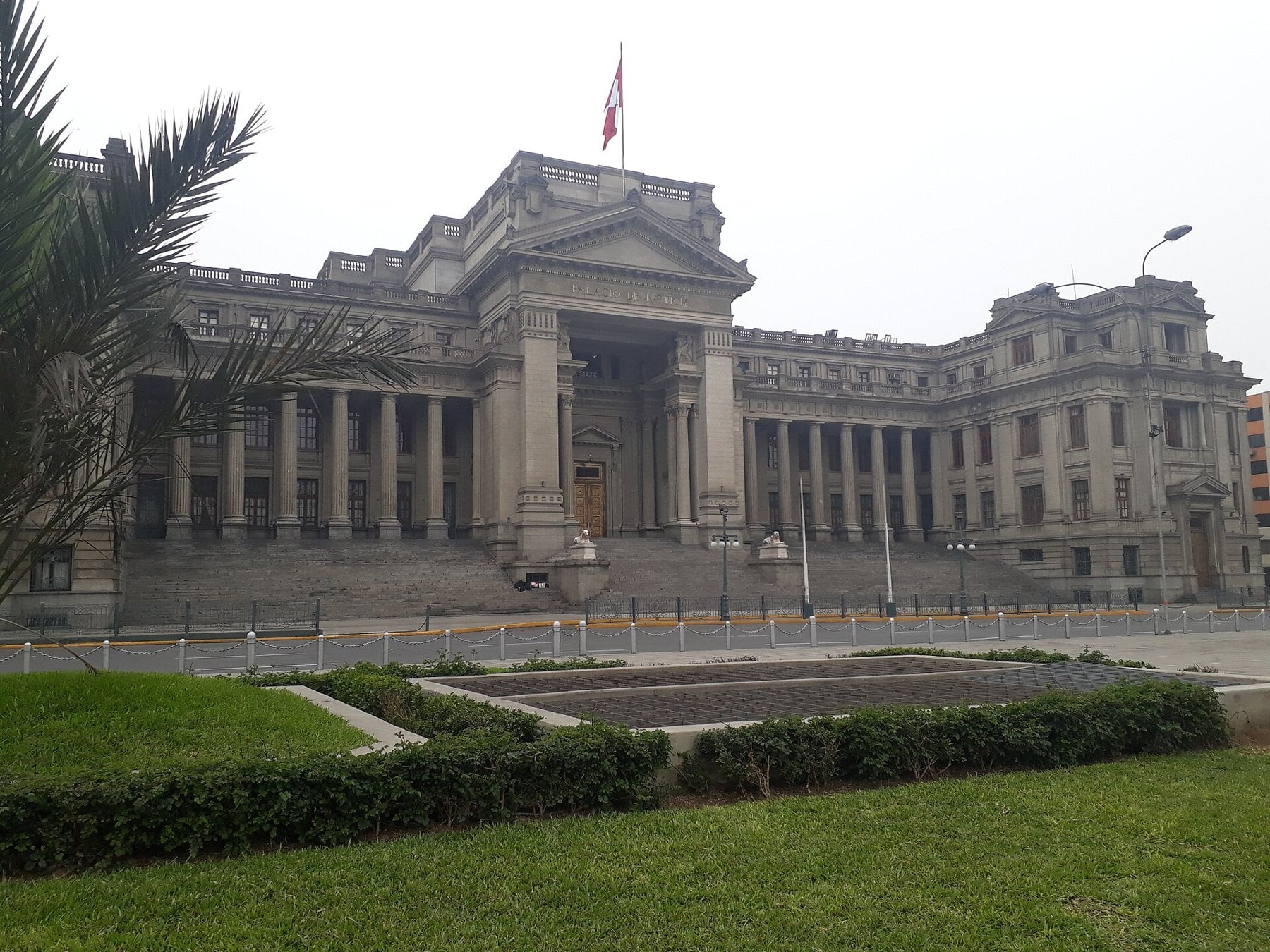 Peru teacher pension law - the Palacio de Justicia in Lima