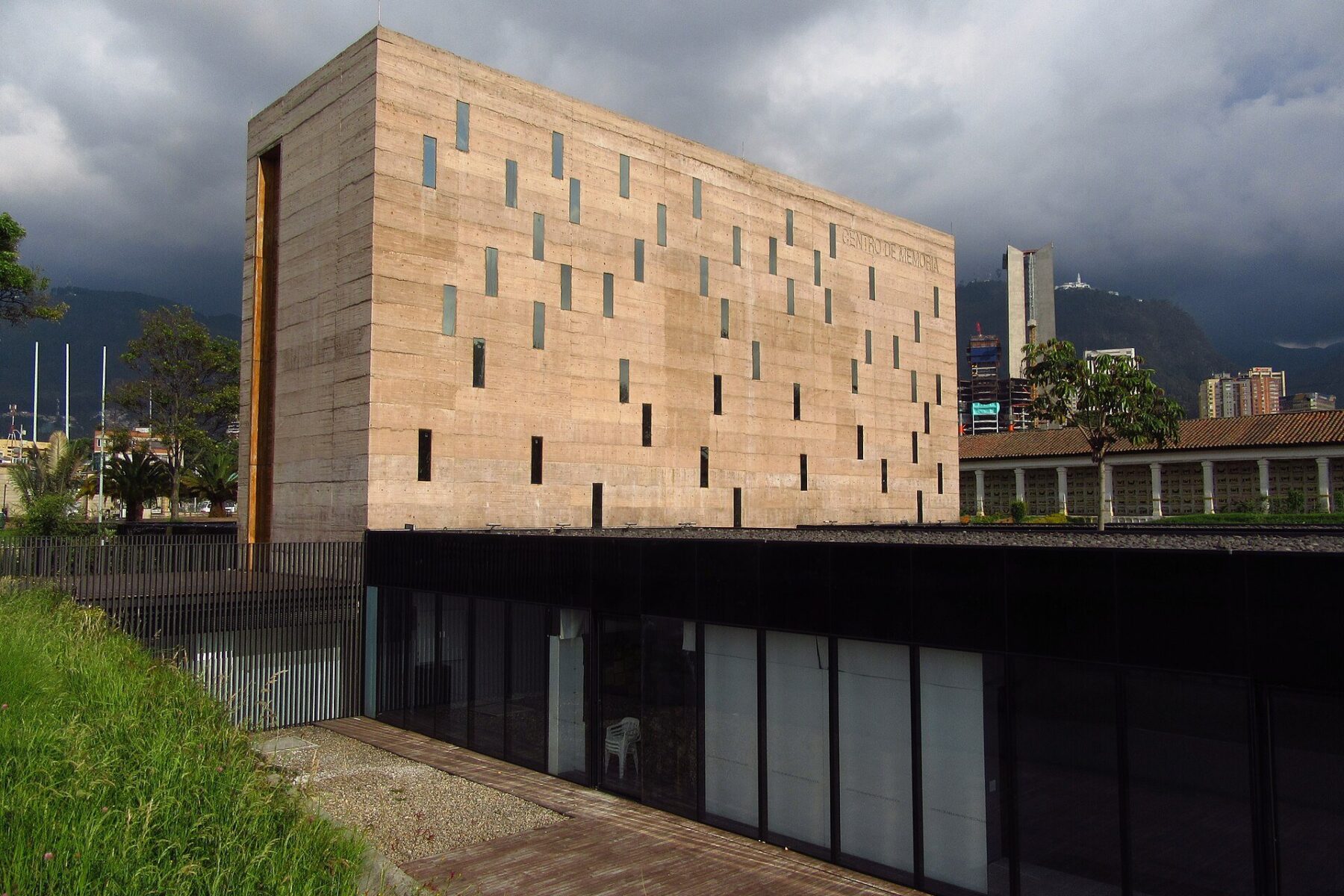 Historical Memory Centre - the Centro de Memoria building in Bogotá