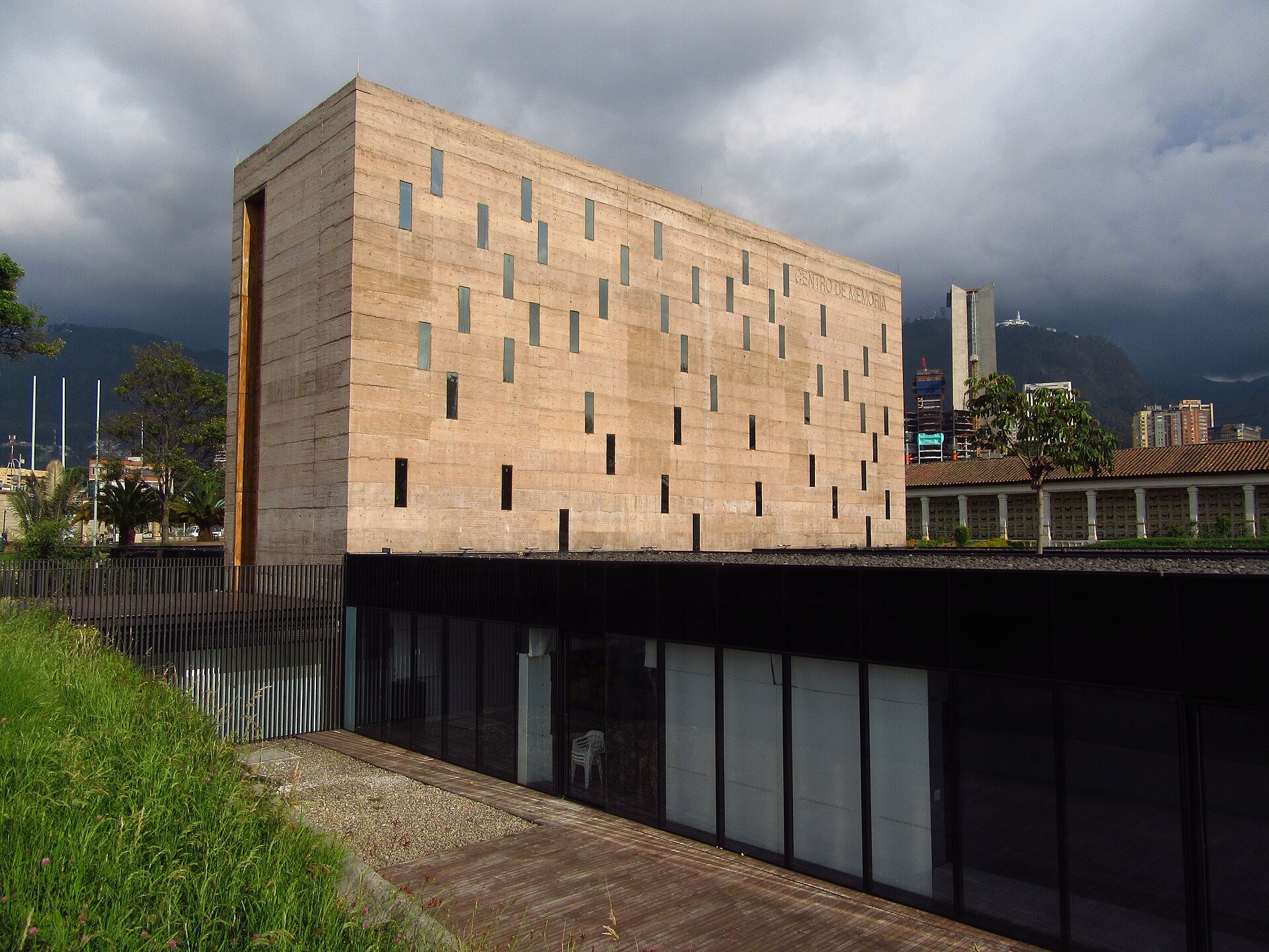 Historical Memory Centre - the Centro de Memoria building in Bogotá