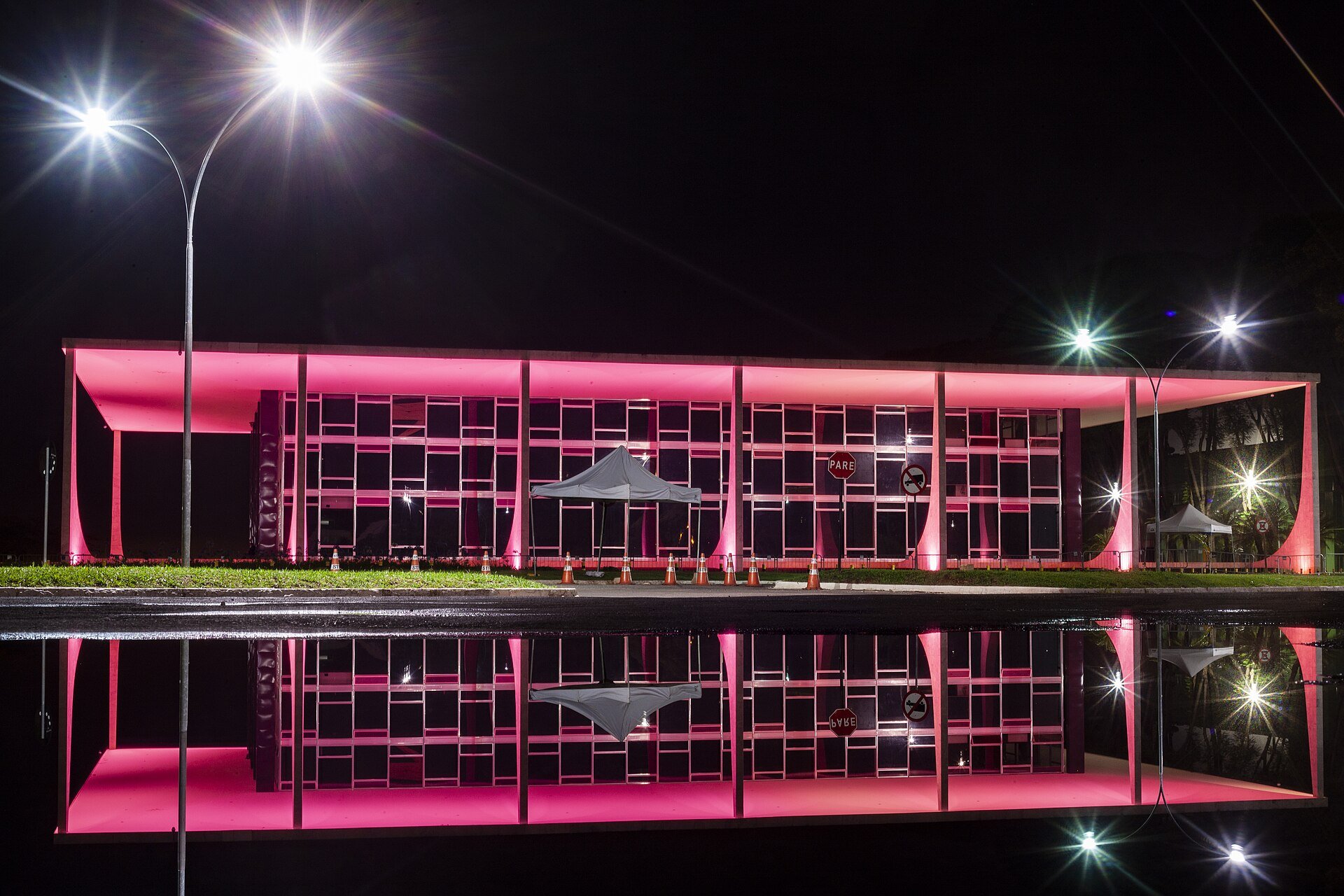 Exterior of Brazil's Supreme Federal Court building in Brasilia, the court behind the Indigenous land mining ruling