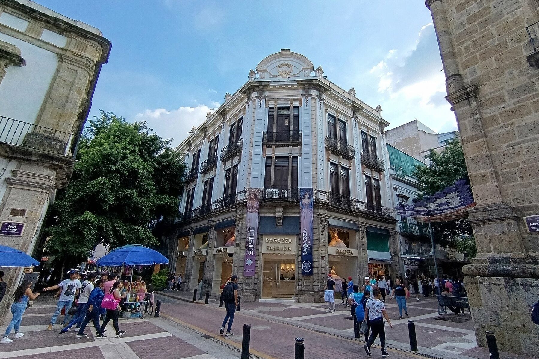 Guadalajara's historic centre, home to the Guadalajara cantinas