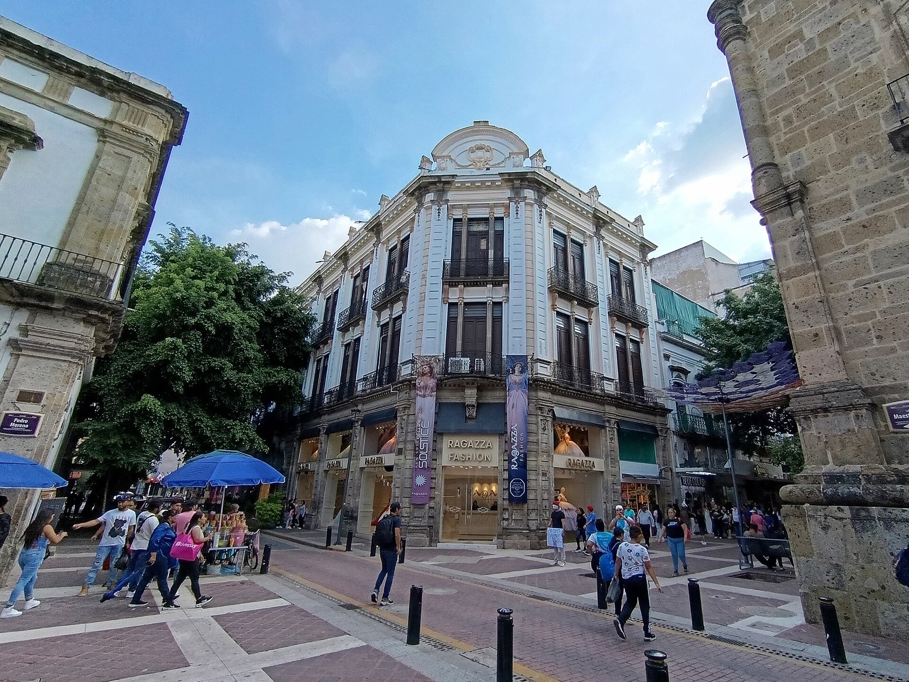 Guadalajara's historic centre, home to the Guadalajara cantinas