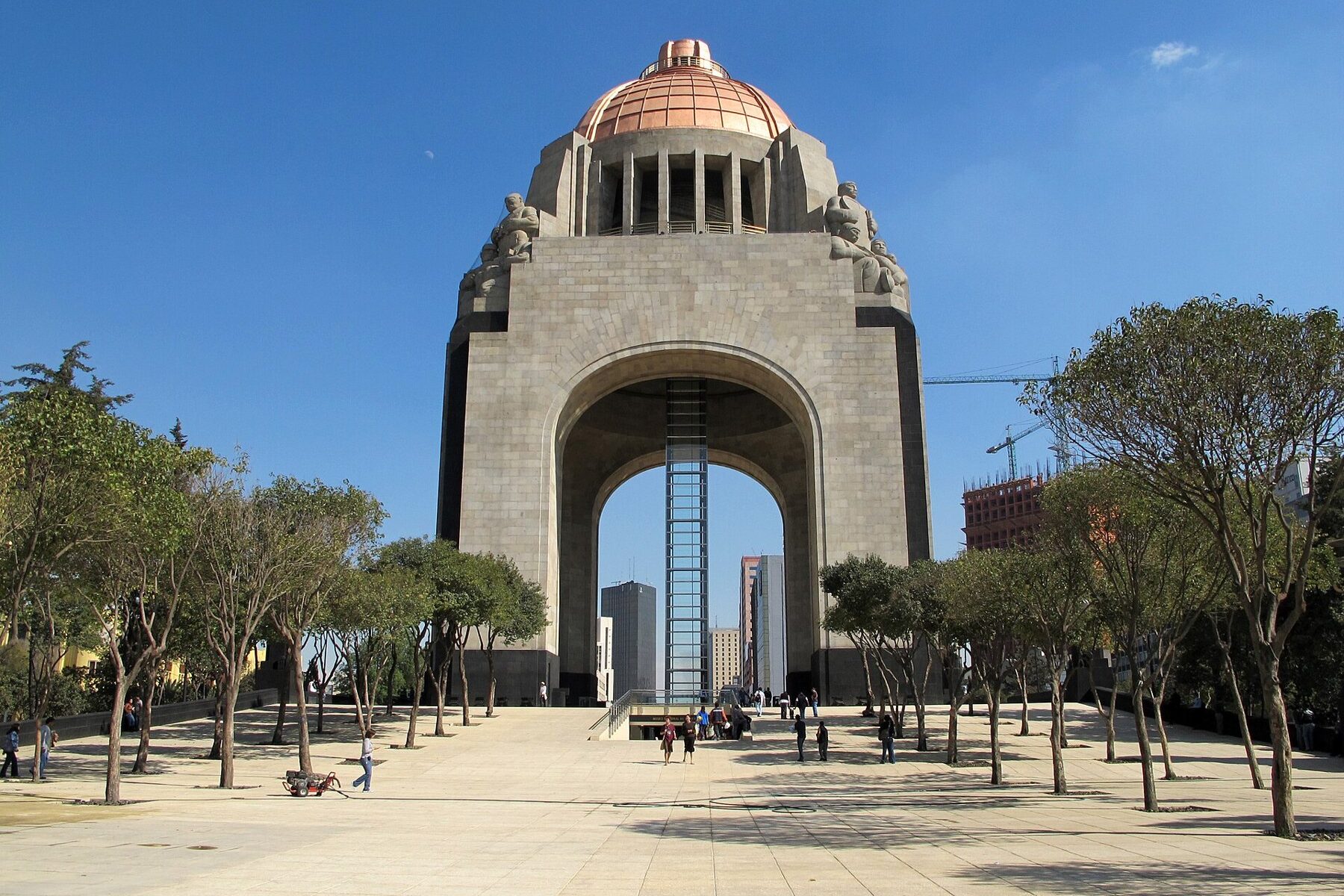 The Monumento a la Revolucion in Mexico City, site of the Mexico City Nopal Fair