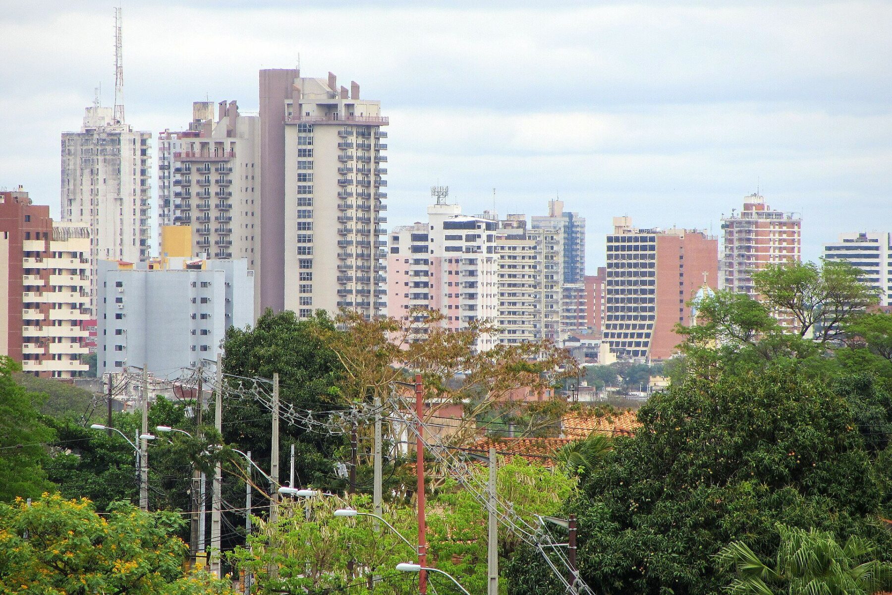 Asuncion skyline of apartment and office towers in Paraguay, the low-cost hub whose Paraguay residency solvency rules changed in July 2026
