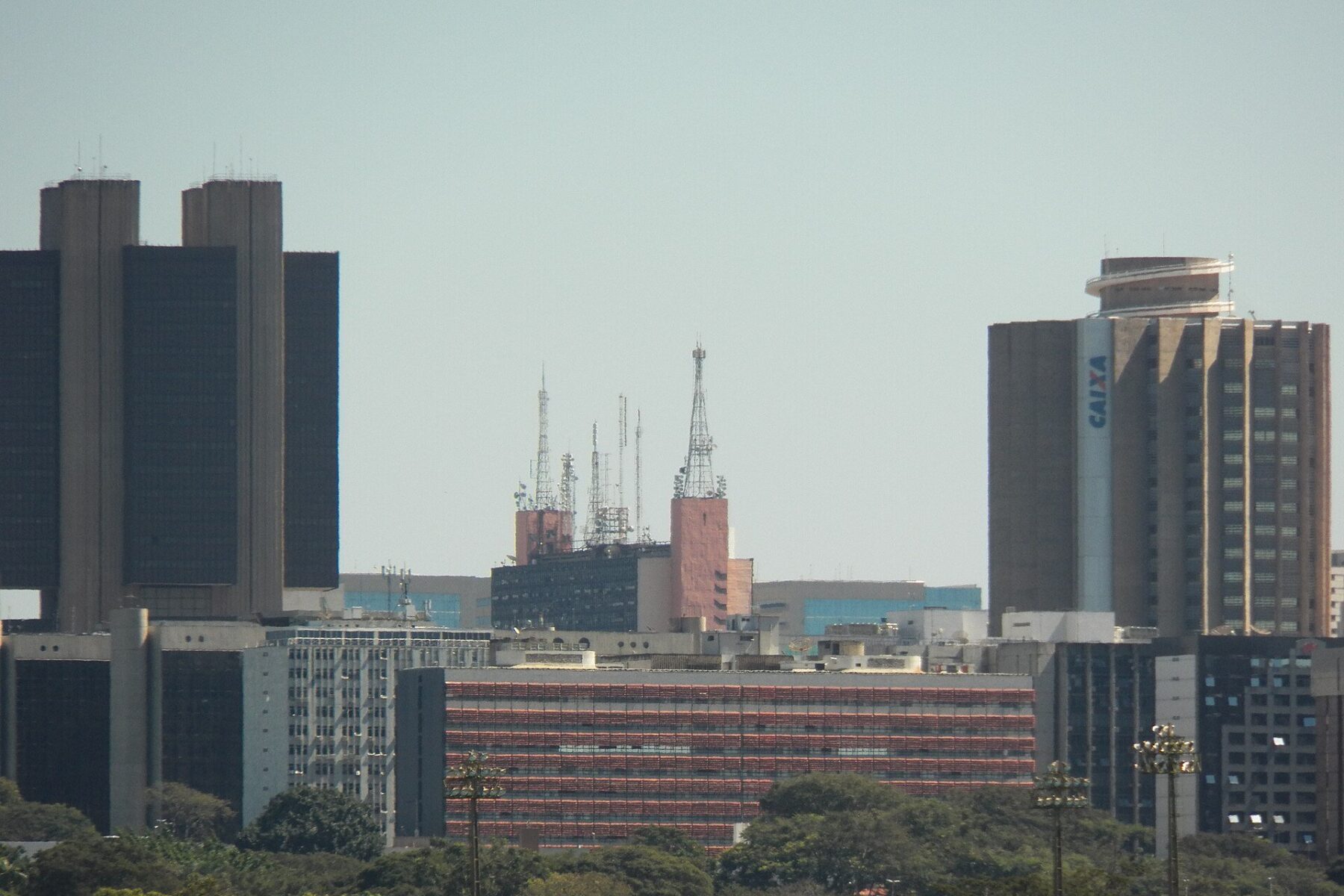 IBC-Br report - the Banco Central do Brasil headquarters in Brasilia.