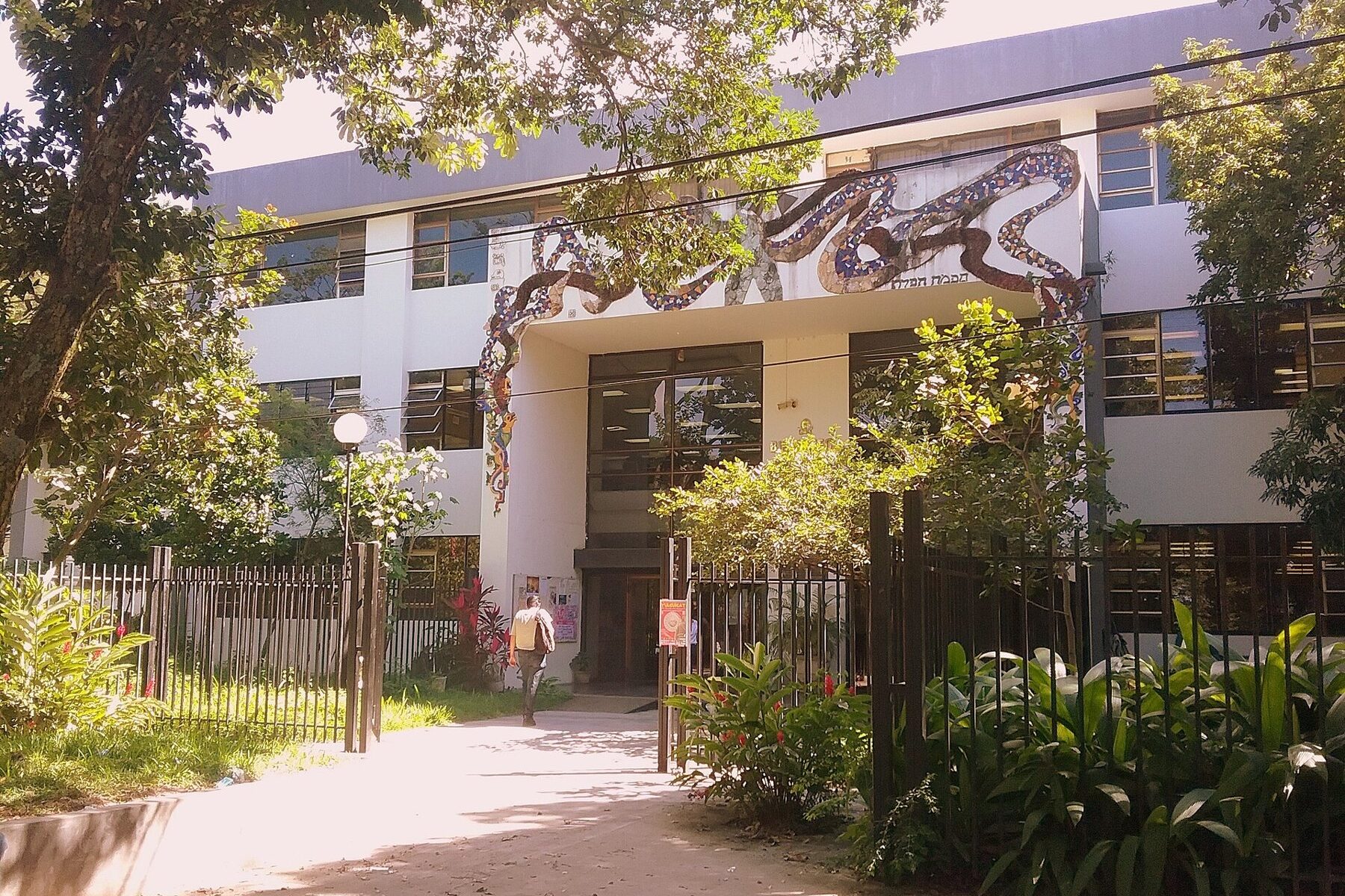 The Universidad de El Salvador library, a destination for El Salvador scholarships