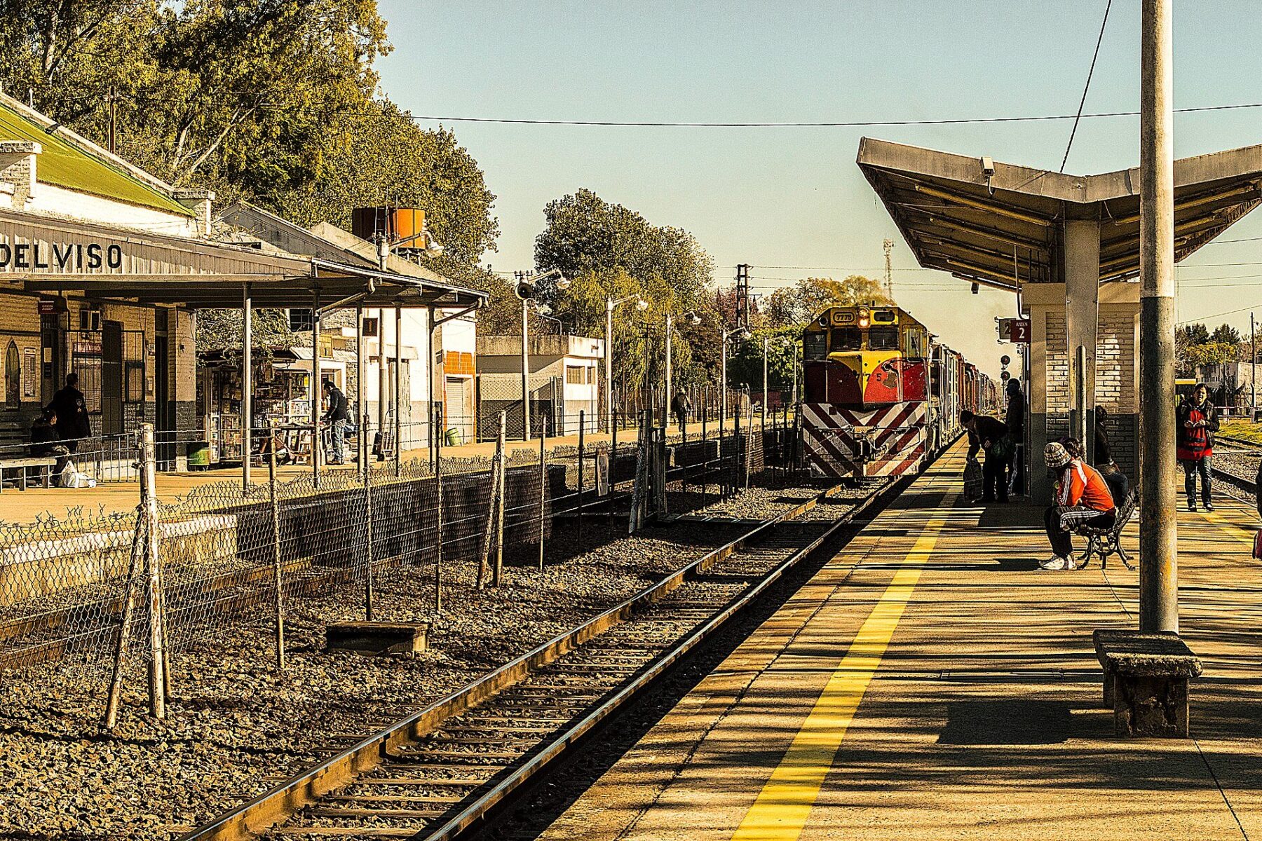 Belgrano Cargas - freight train hauling wagons on the Argentine network