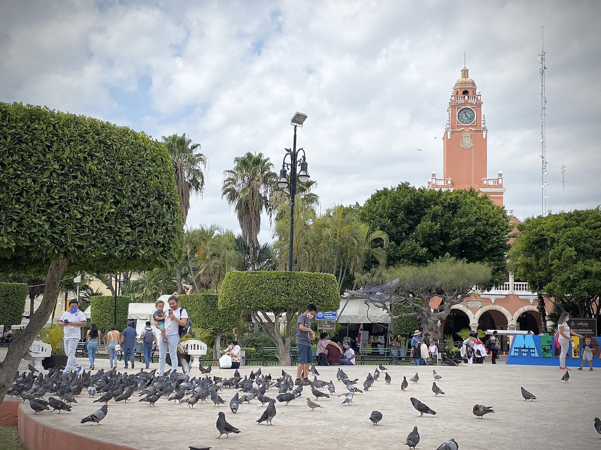 Mexico travel advisory - the Plaza Grande in Mérida, Yucatan