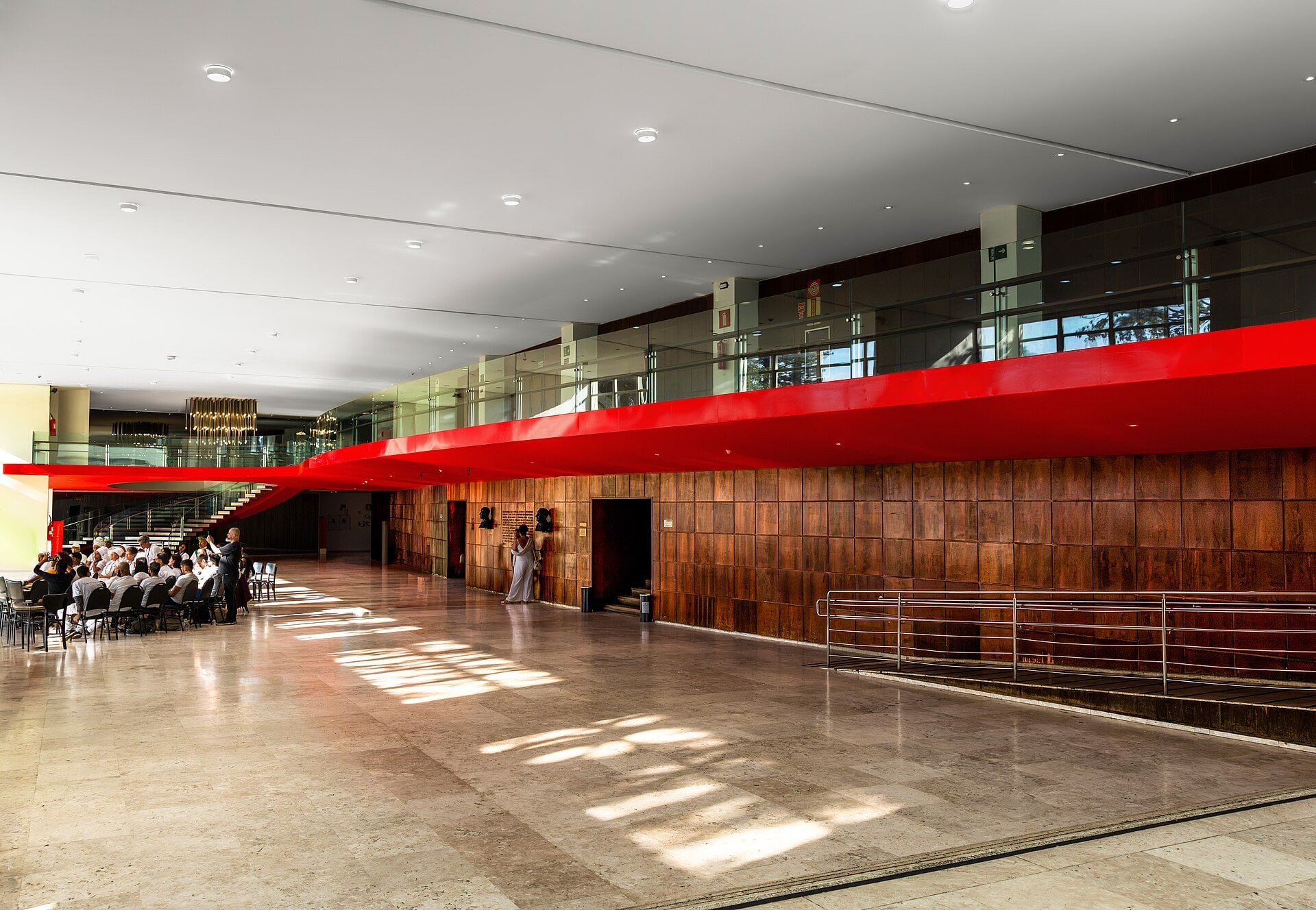 Instituto Capim Santo - the Palácio das Artes foyer in Belo Horizonte