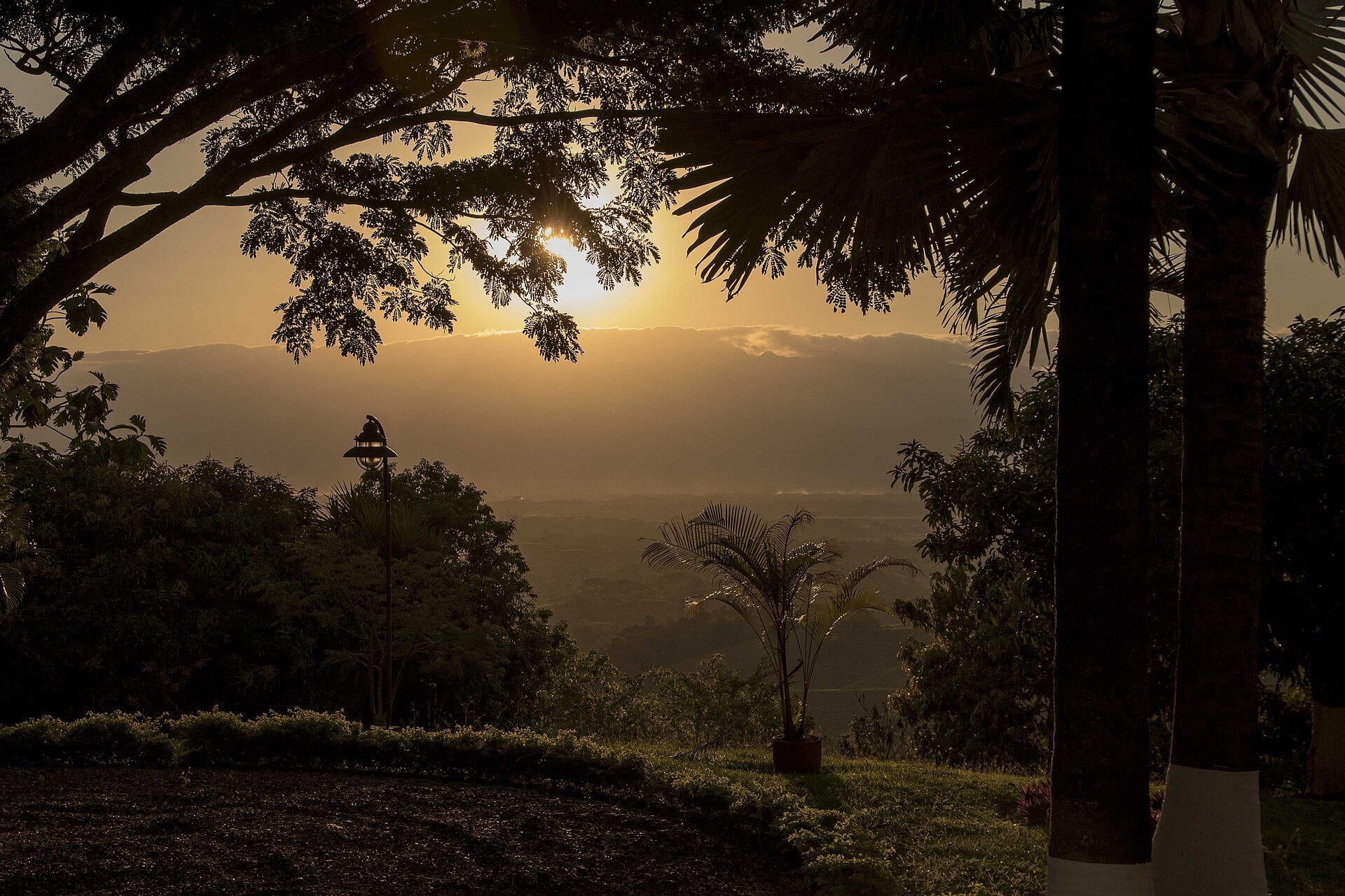 Colombia earthquake reconstruction - view over Pereira in the affected coffee region