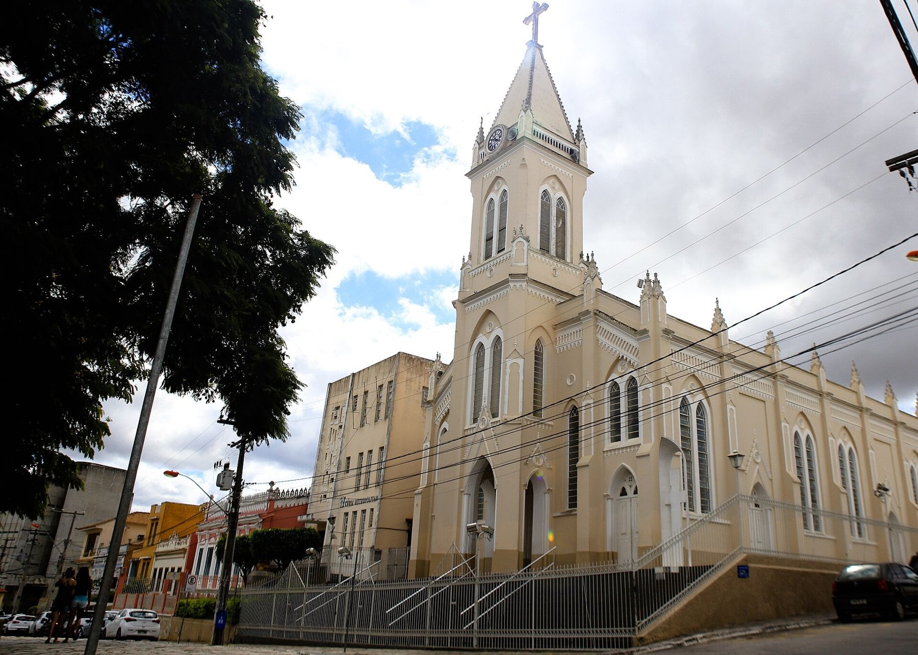 The cathedral in Vitoria da Conquista, host city of the Bahia Winter Festival