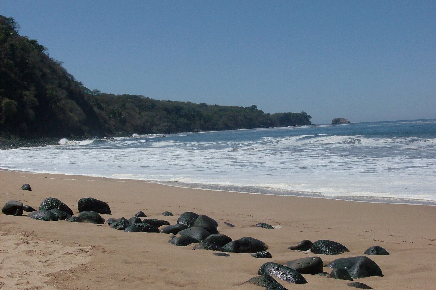 Undeveloped Pacific beach in Nayarit, where the Fonatur Nayarit resort is being built