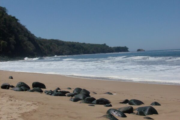 Undeveloped Pacific beach in Nayarit, where the Fonatur Nayarit resort is being built
