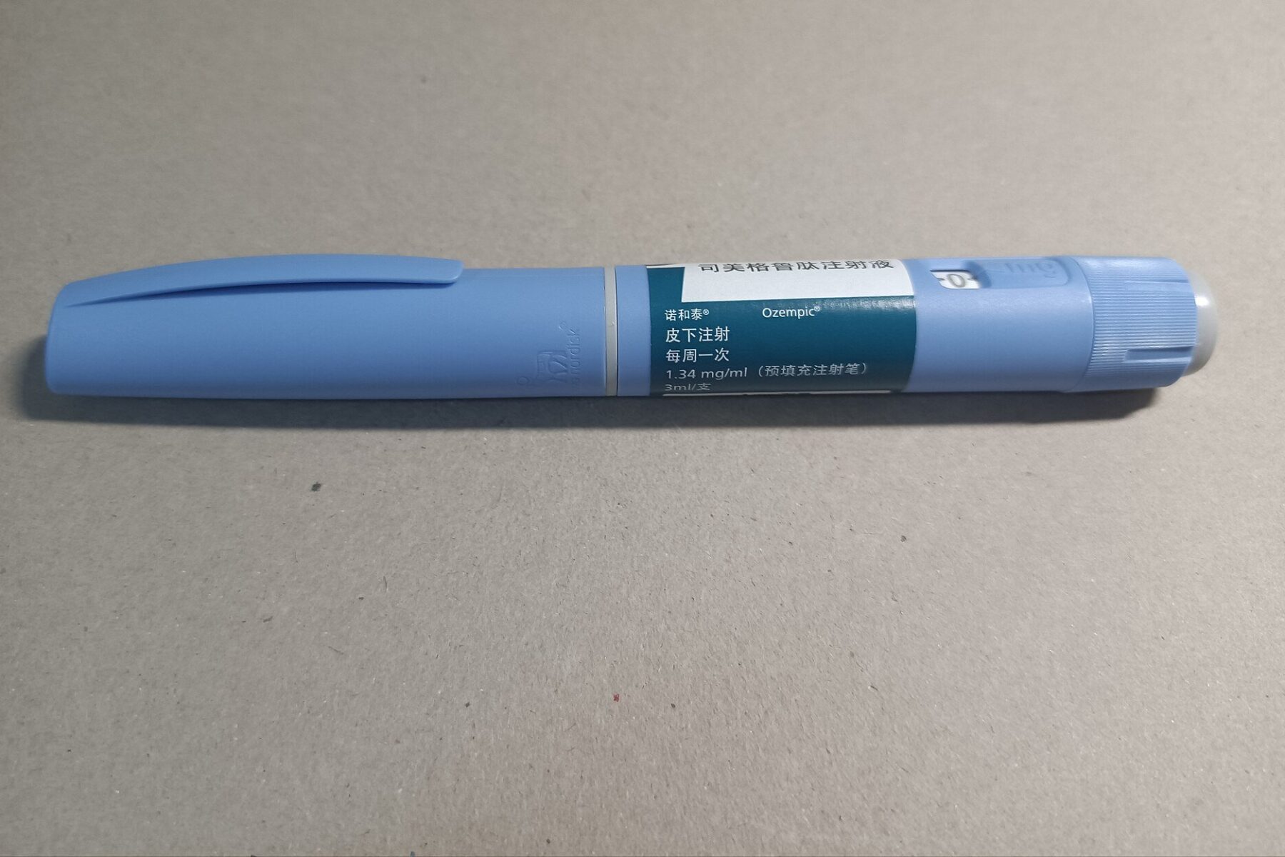semaglutide Ozempic injection pen used for diabetes and weight loss