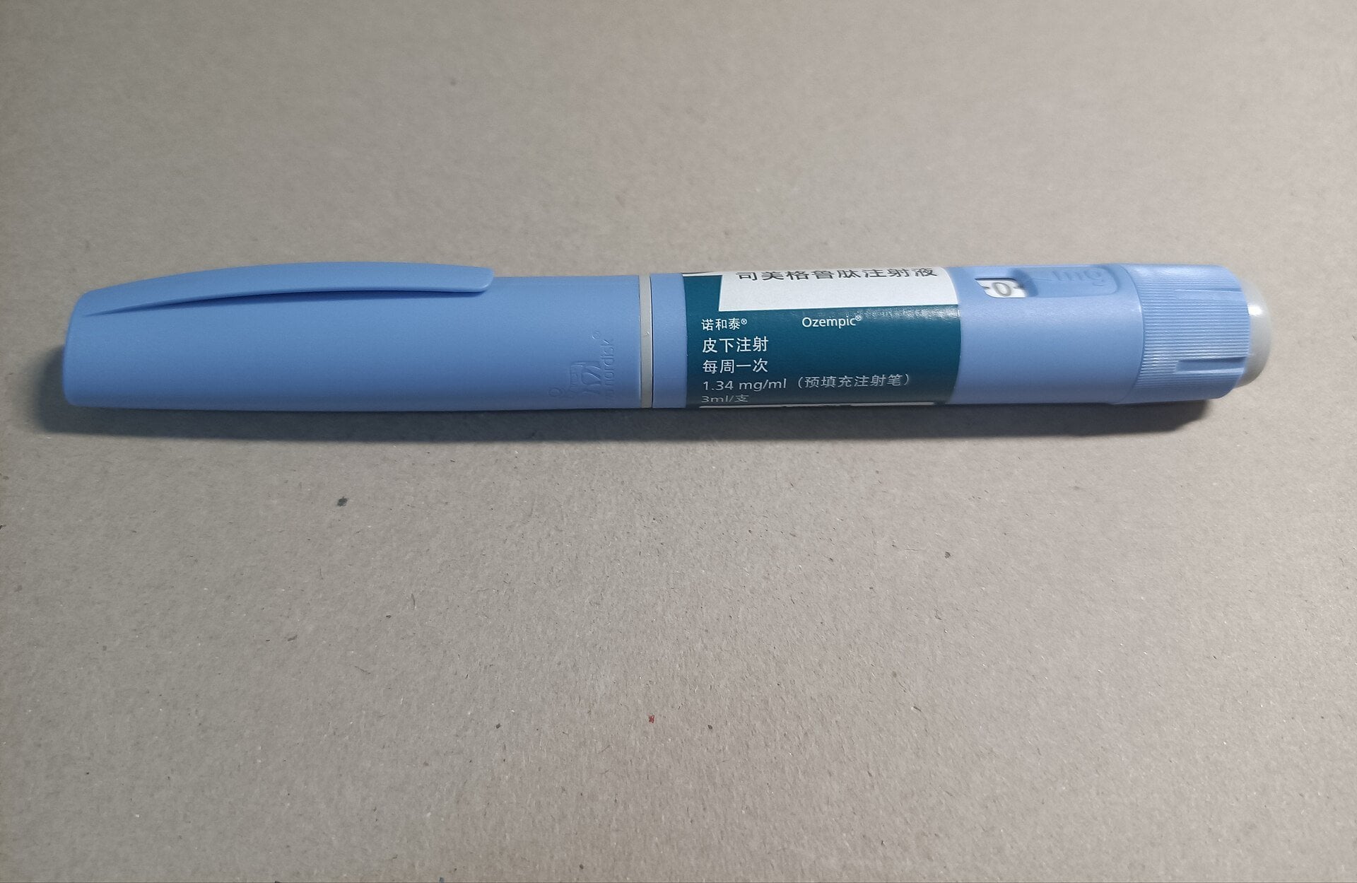 semaglutide Ozempic injection pen used for diabetes and weight loss