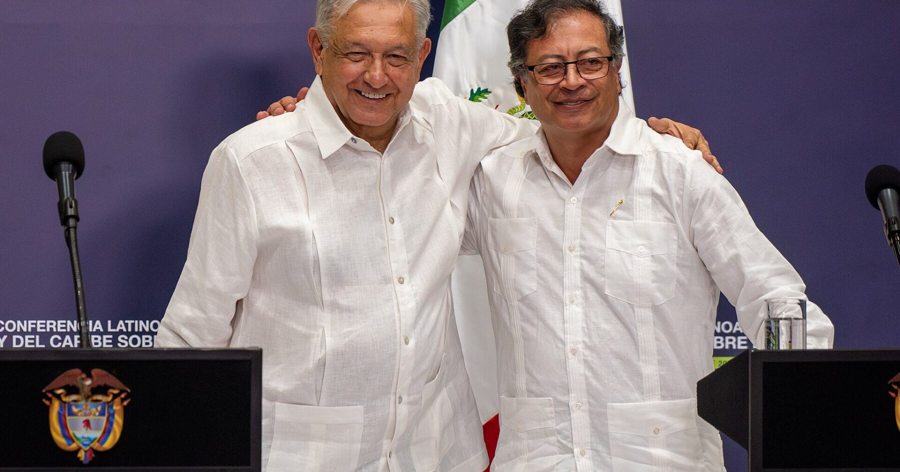López Obrador - former Mexican president Andrés Manuel López Obrador at a public event