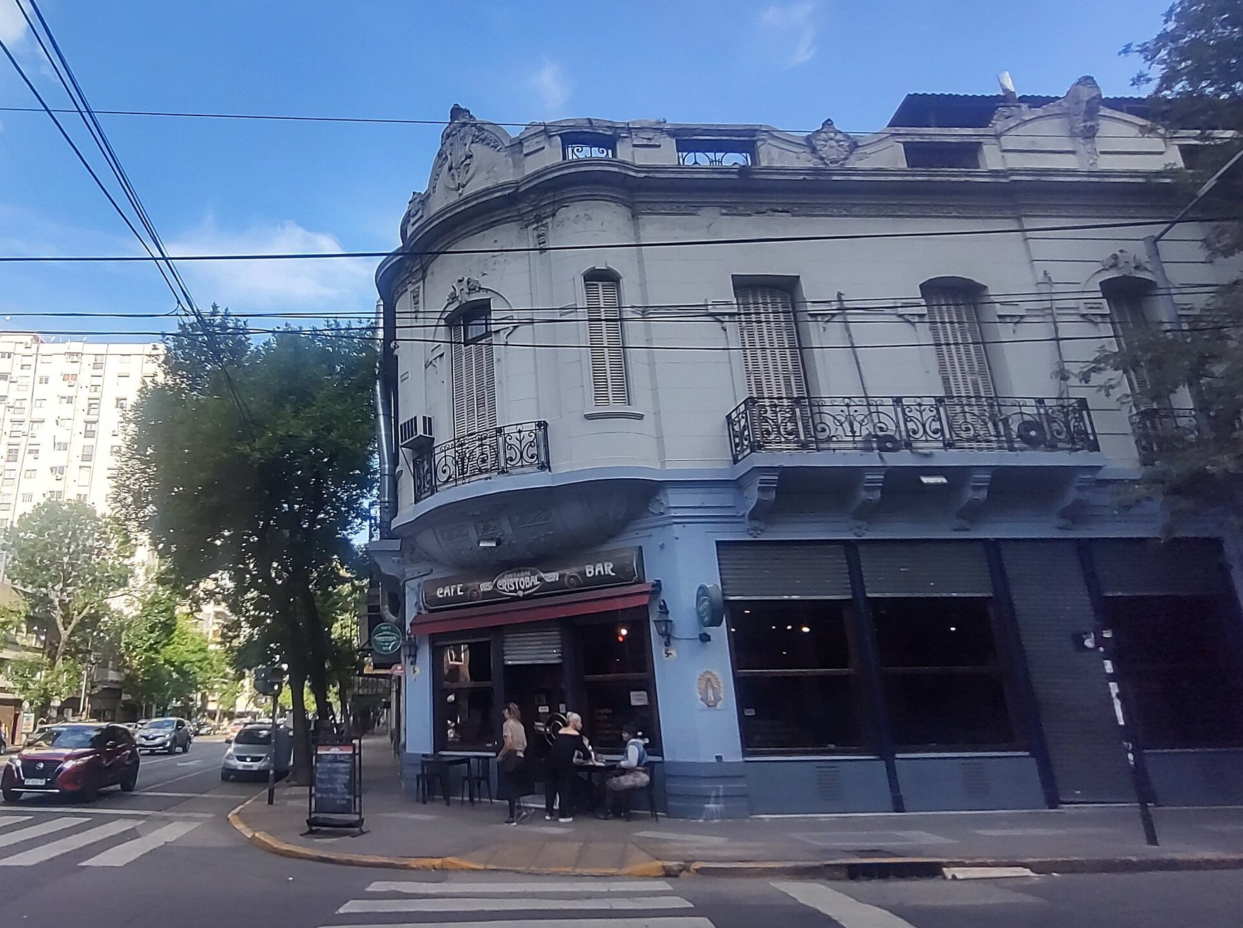 A corner bar in San Cristobal, the barrio around the Café Vinilo Festival
