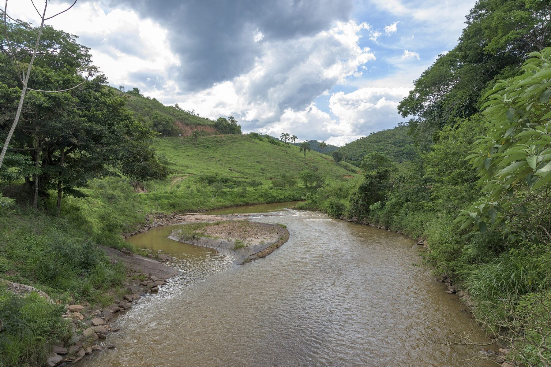 Samarco - illustration of the 2015 Mariana dam disaster in Minas Gerais, Brazil