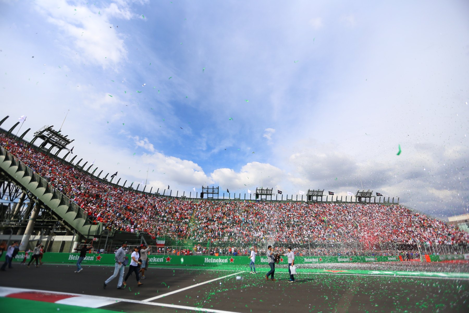 The Estadio GNP Seguros grandstand, where Maná in Mexico City will close the tour
