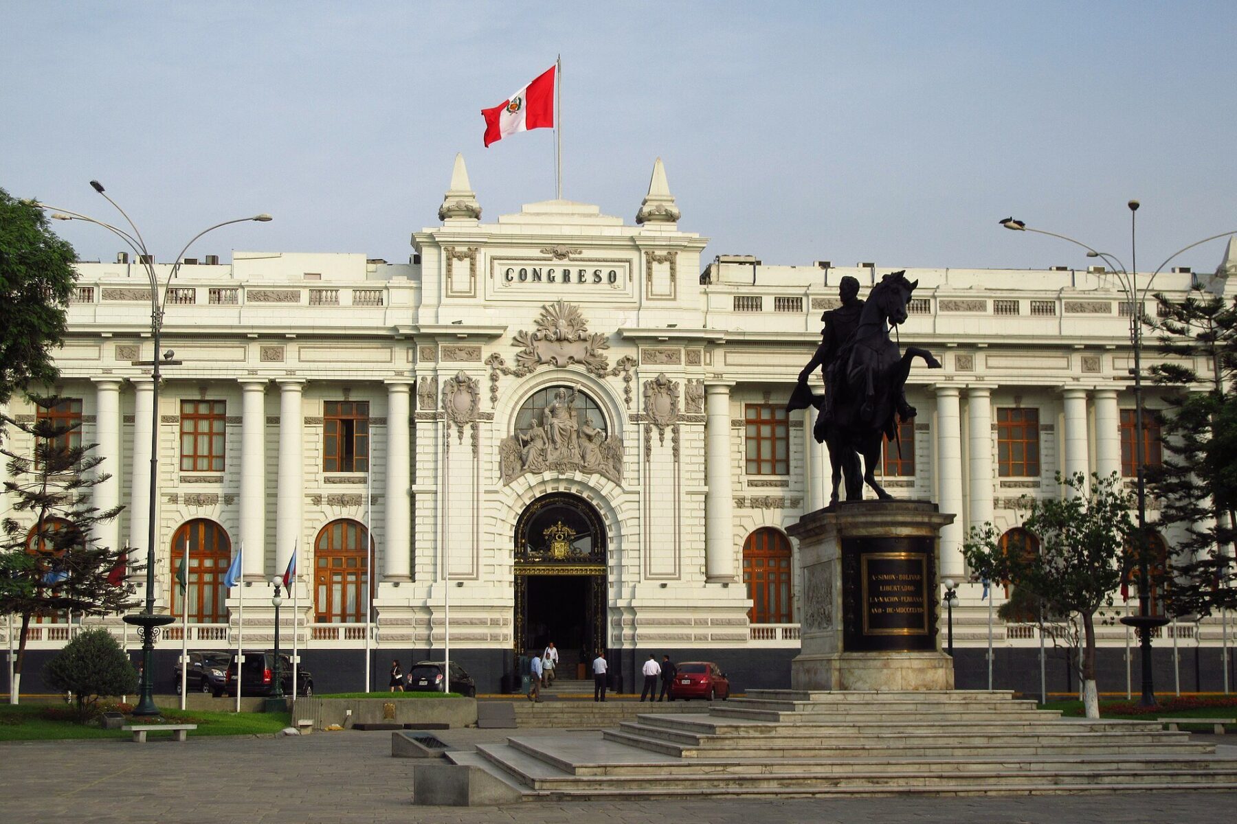 Perus Congress building in Lima, which approved 38 new tax breaks between 2021 and 2025