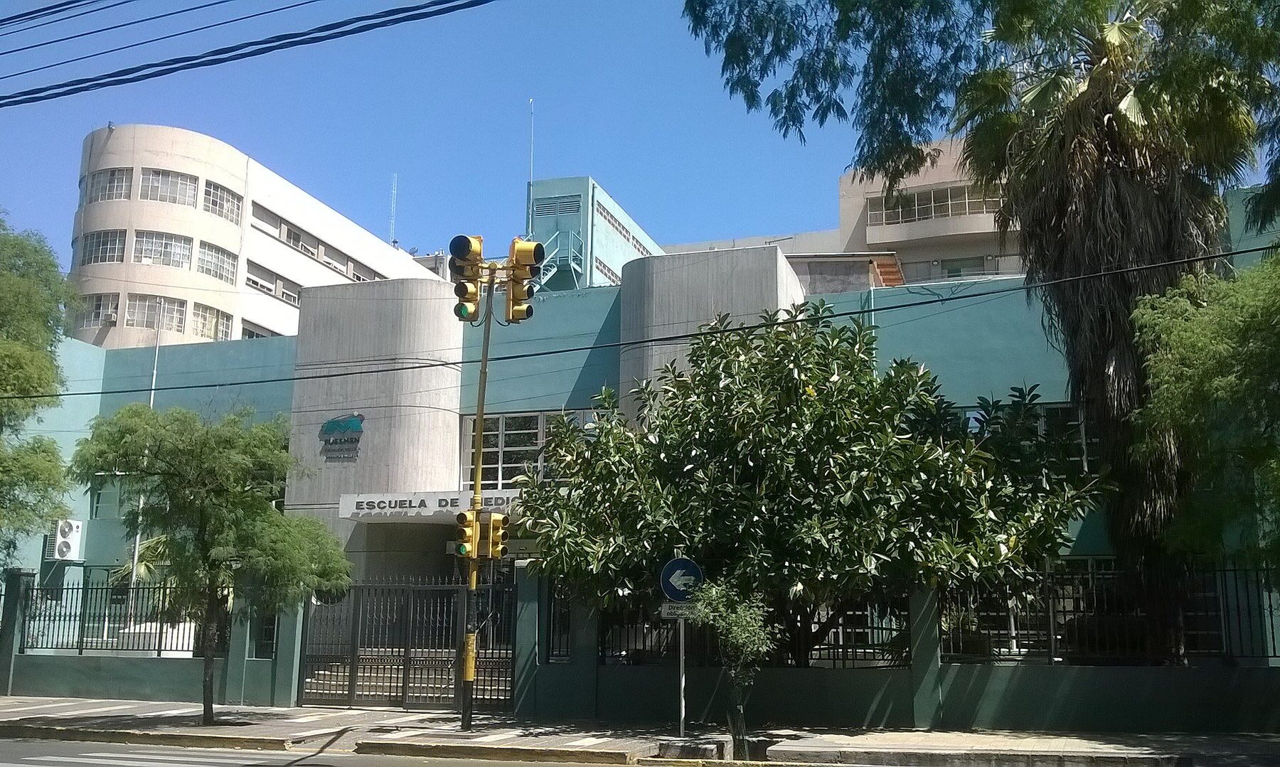 Argentina Digital Health - Hospital Central and FUESMEN buildings in Mendoza