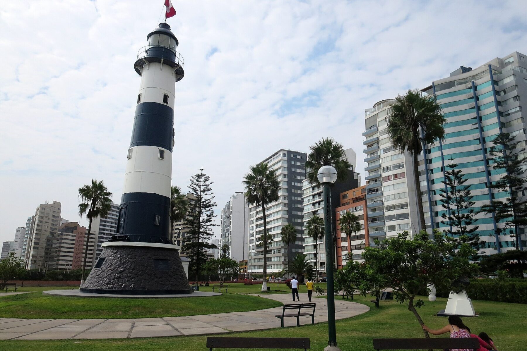 private investment - modern high-rises in Miraflores, Lima
