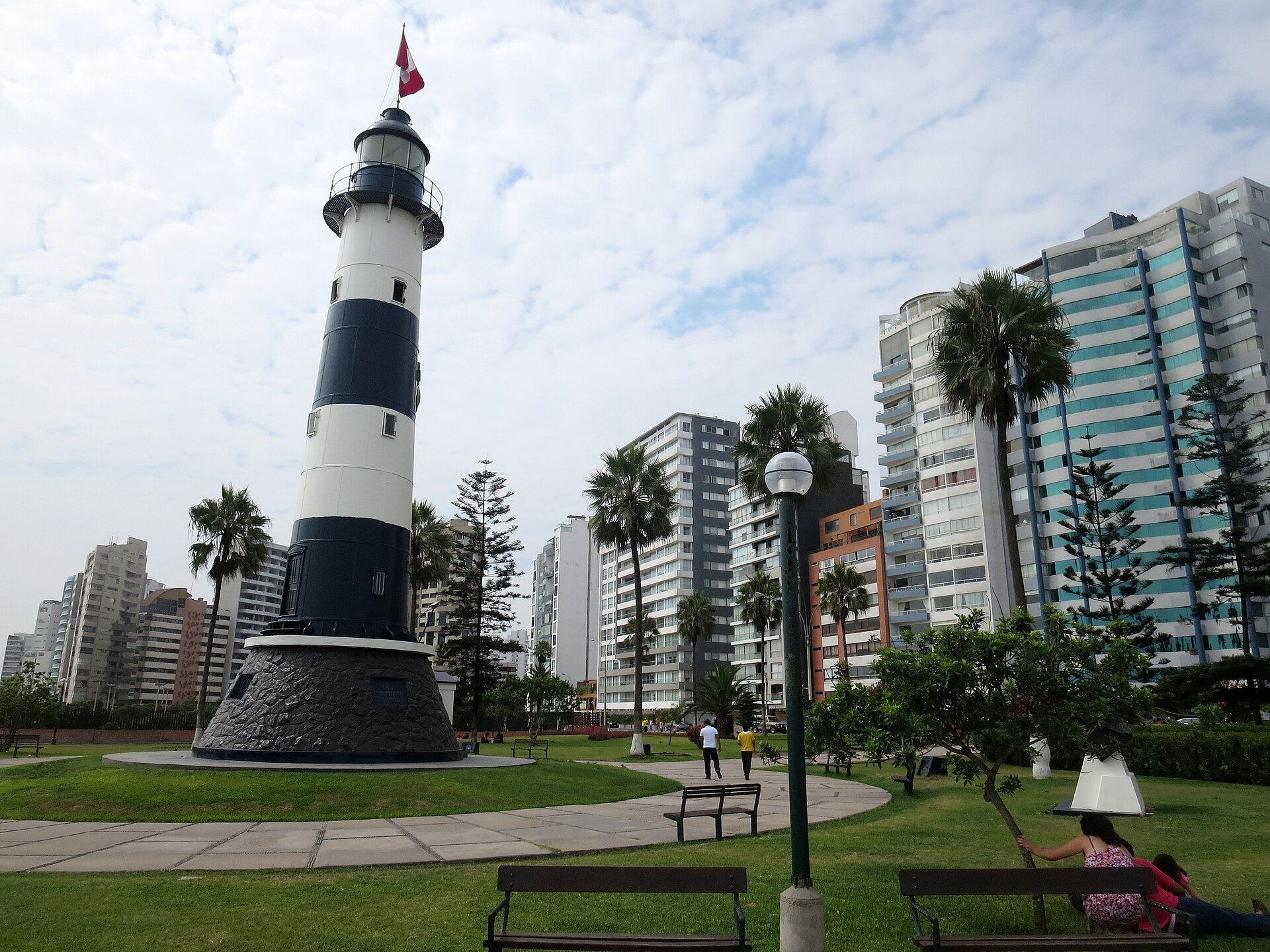 private investment - modern high-rises in Miraflores, Lima