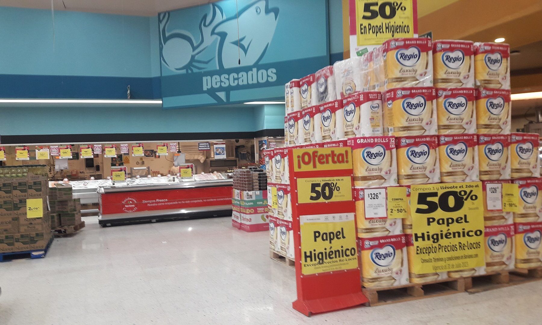 Bara - the inside of a Mexican supermarket