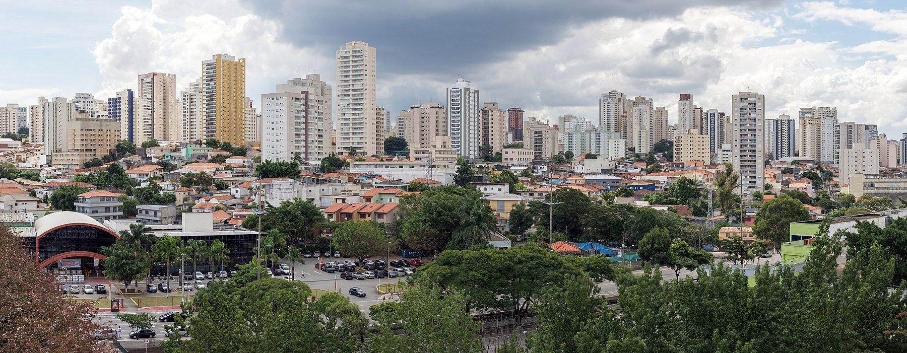 Ibovespa - the Sao Paulo city skyline in Brazil