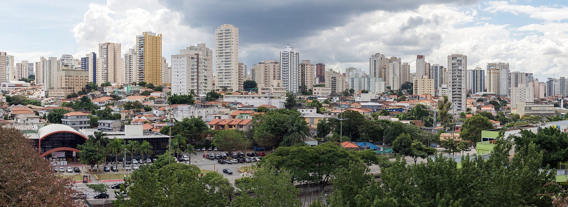 Ibovespa - the Sao Paulo city skyline in Brazil