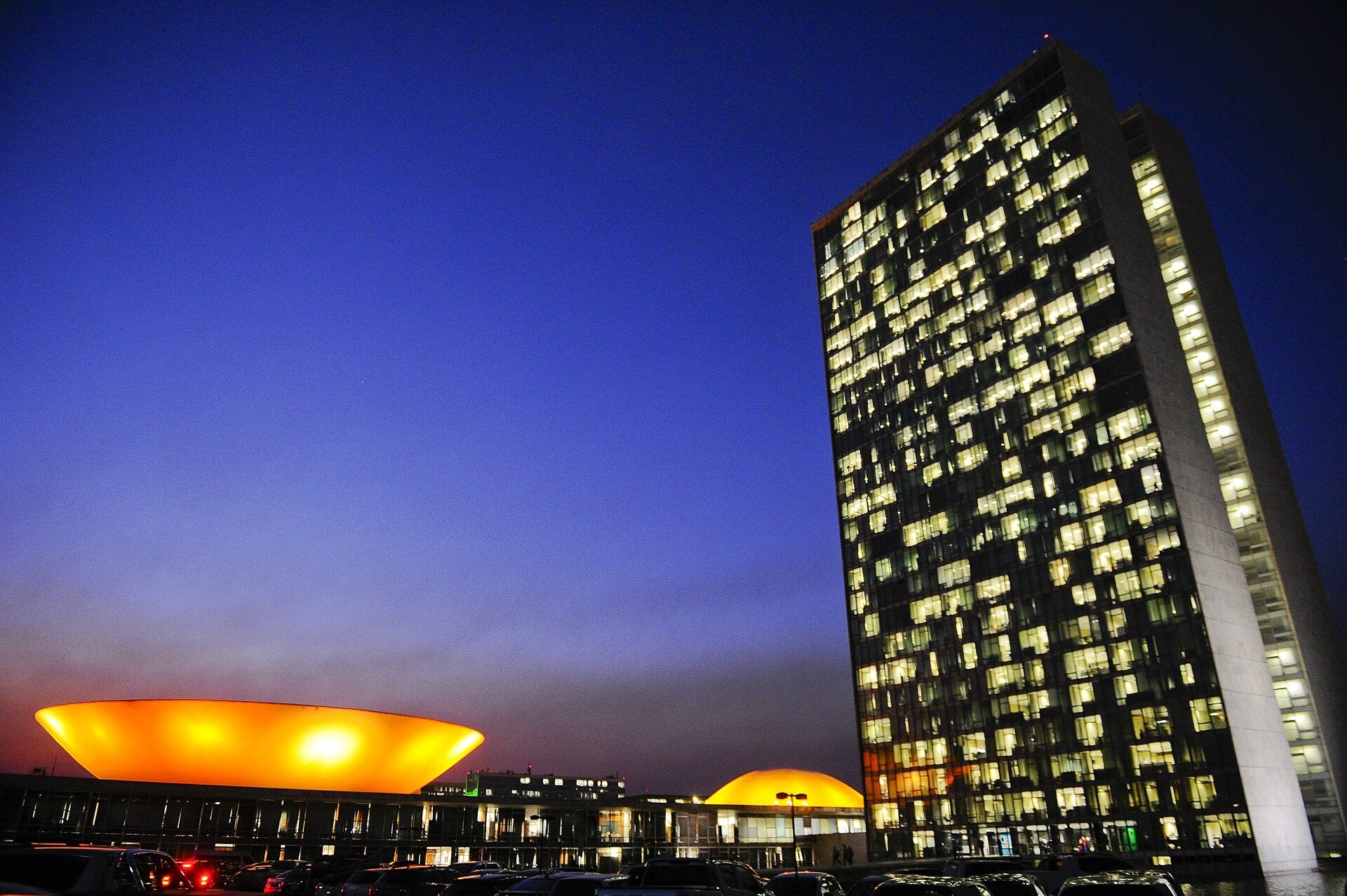 Brazil election security - the National Congress building in Brasilia