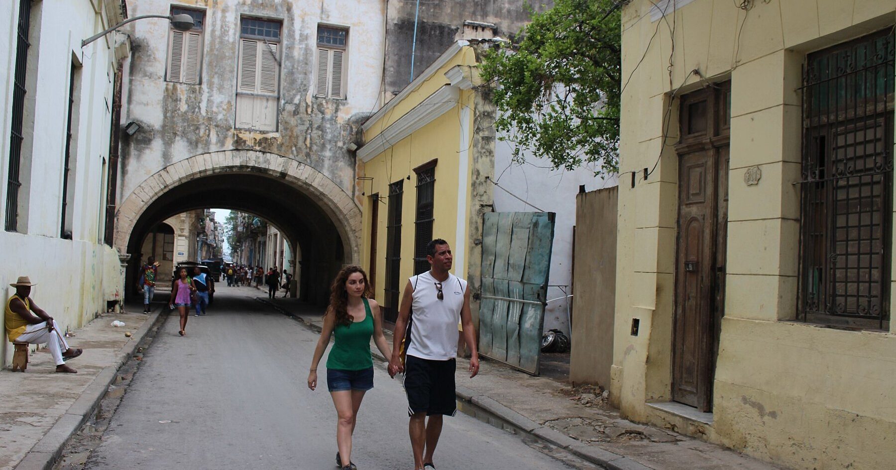 A street in Habana Vieja, the quarter where Sílvia Pérez Cruz in Havana sang