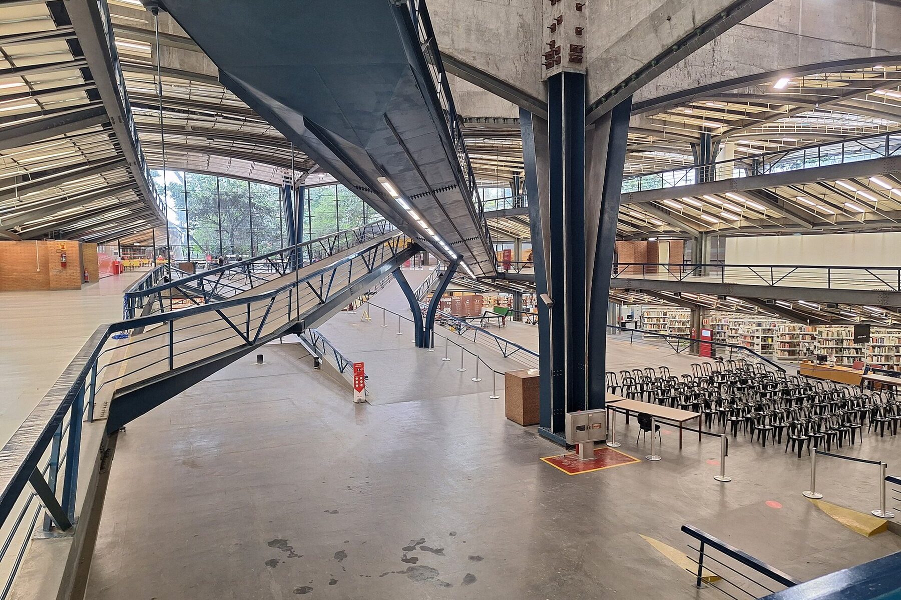 An arts building in Sao Paulo, the city hosting SP-Arte Rotas
