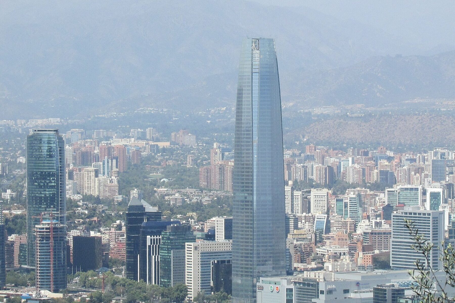 ECapital factoring collapse - Santiago's financial district in Chile