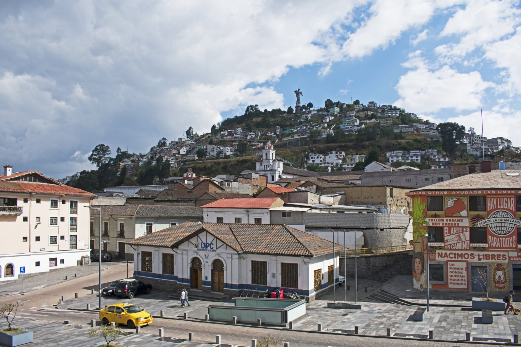 Biess - a panorama of Quito, Ecuador