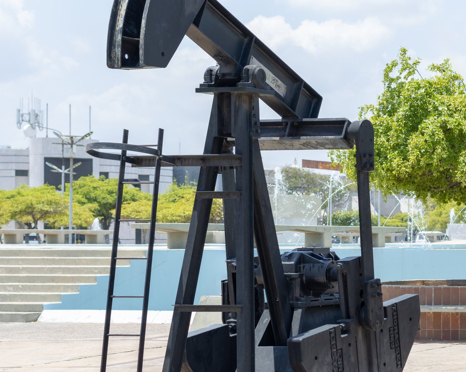 Venezuela's oil - an oil pumpjack