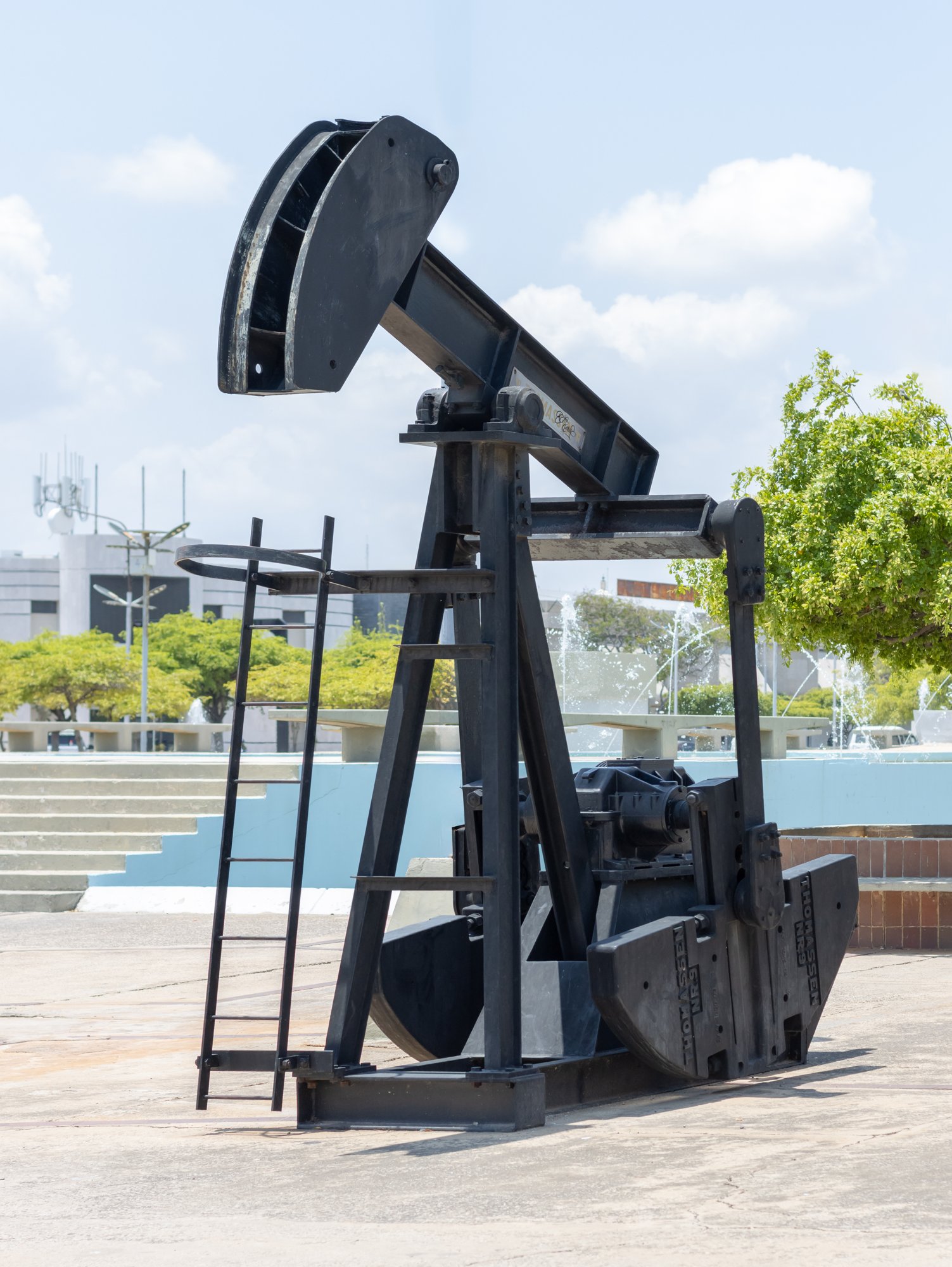 Venezuela's oil - an oil pumpjack