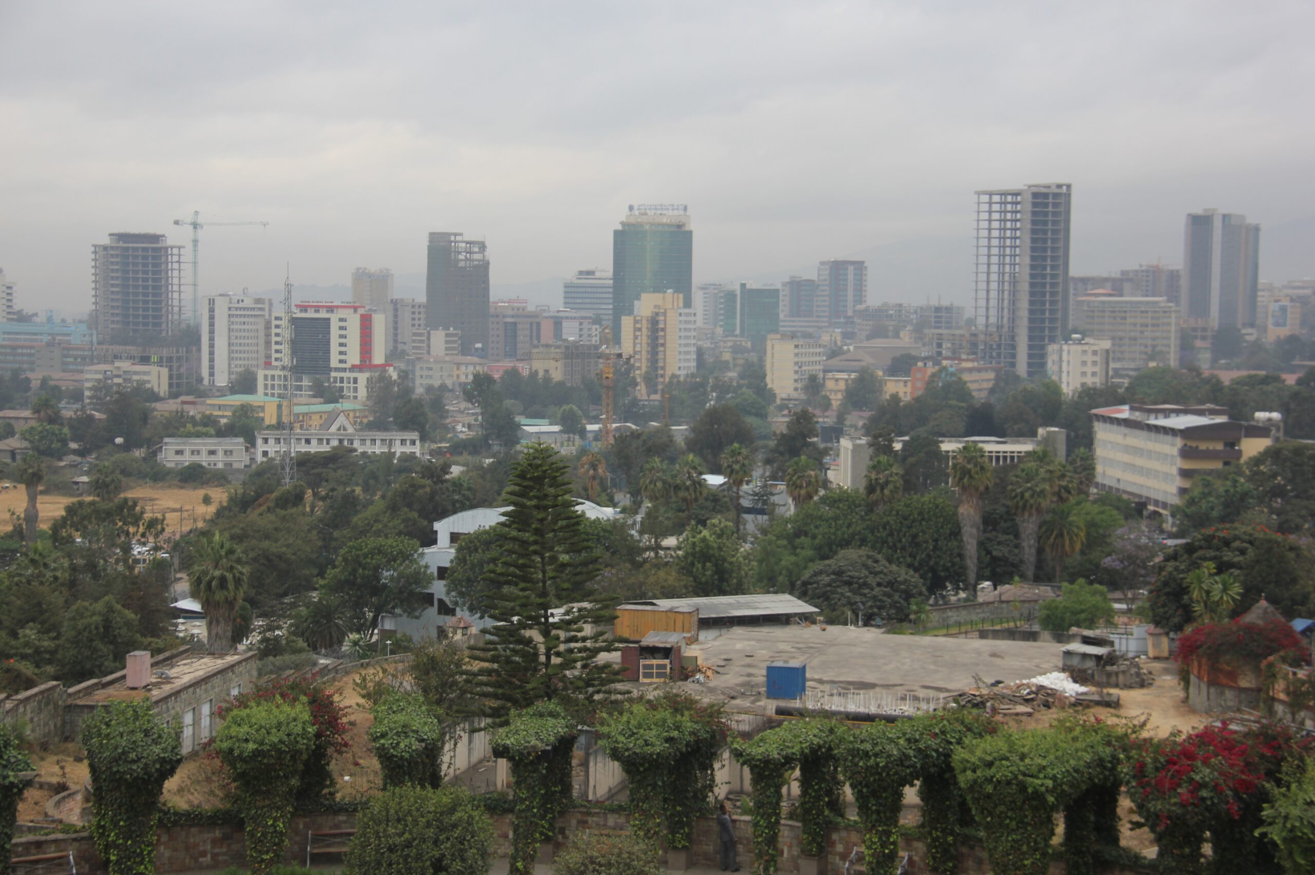 Ethiopian state-owned enterprises tax - the Addis Ababa skyline