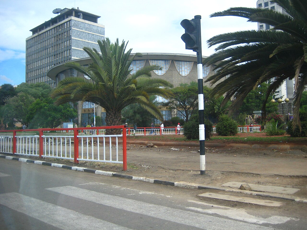 The National Bank of Ethiopia building in Addis Ababa