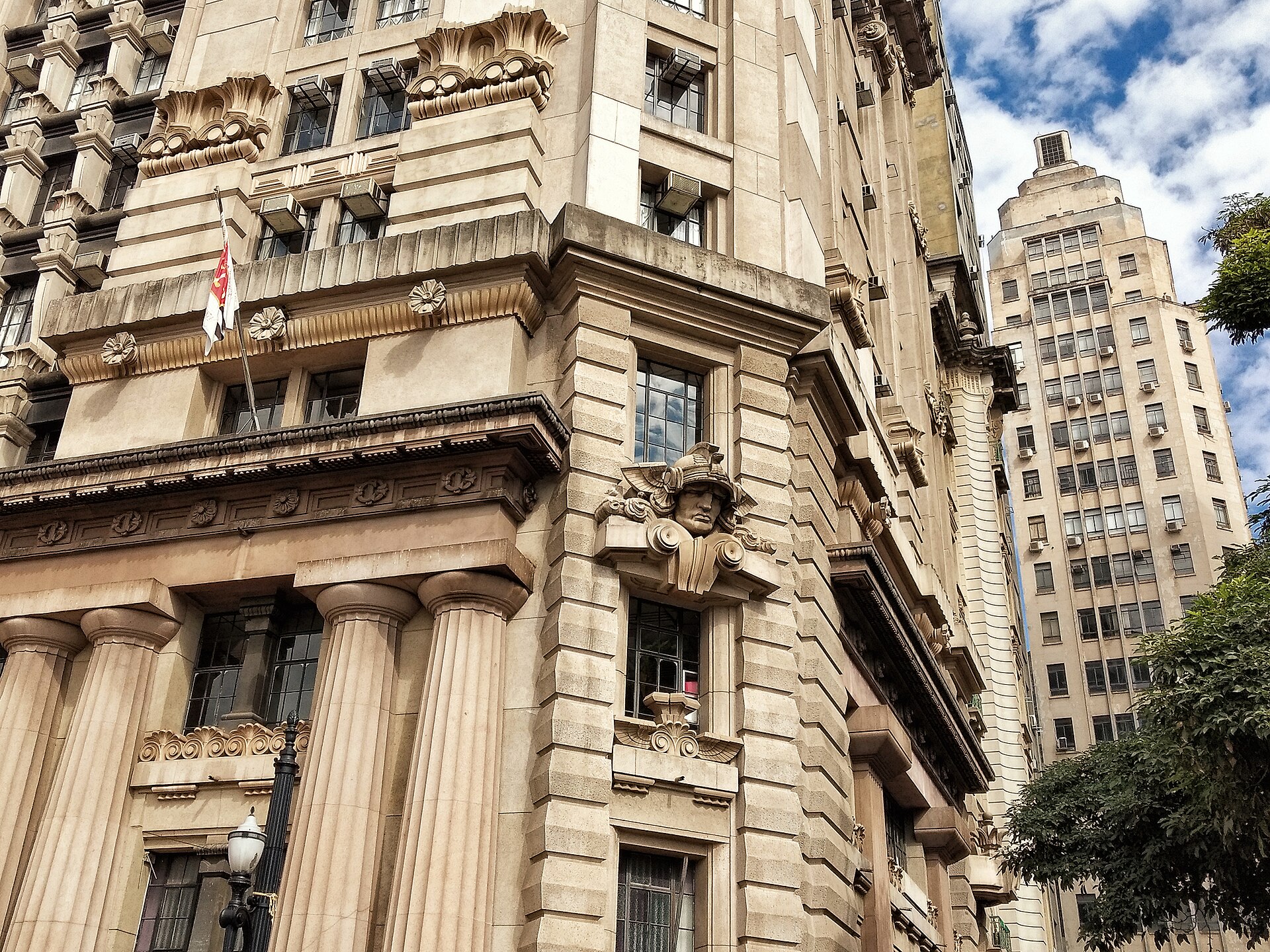São Paulo's downtown financial district.