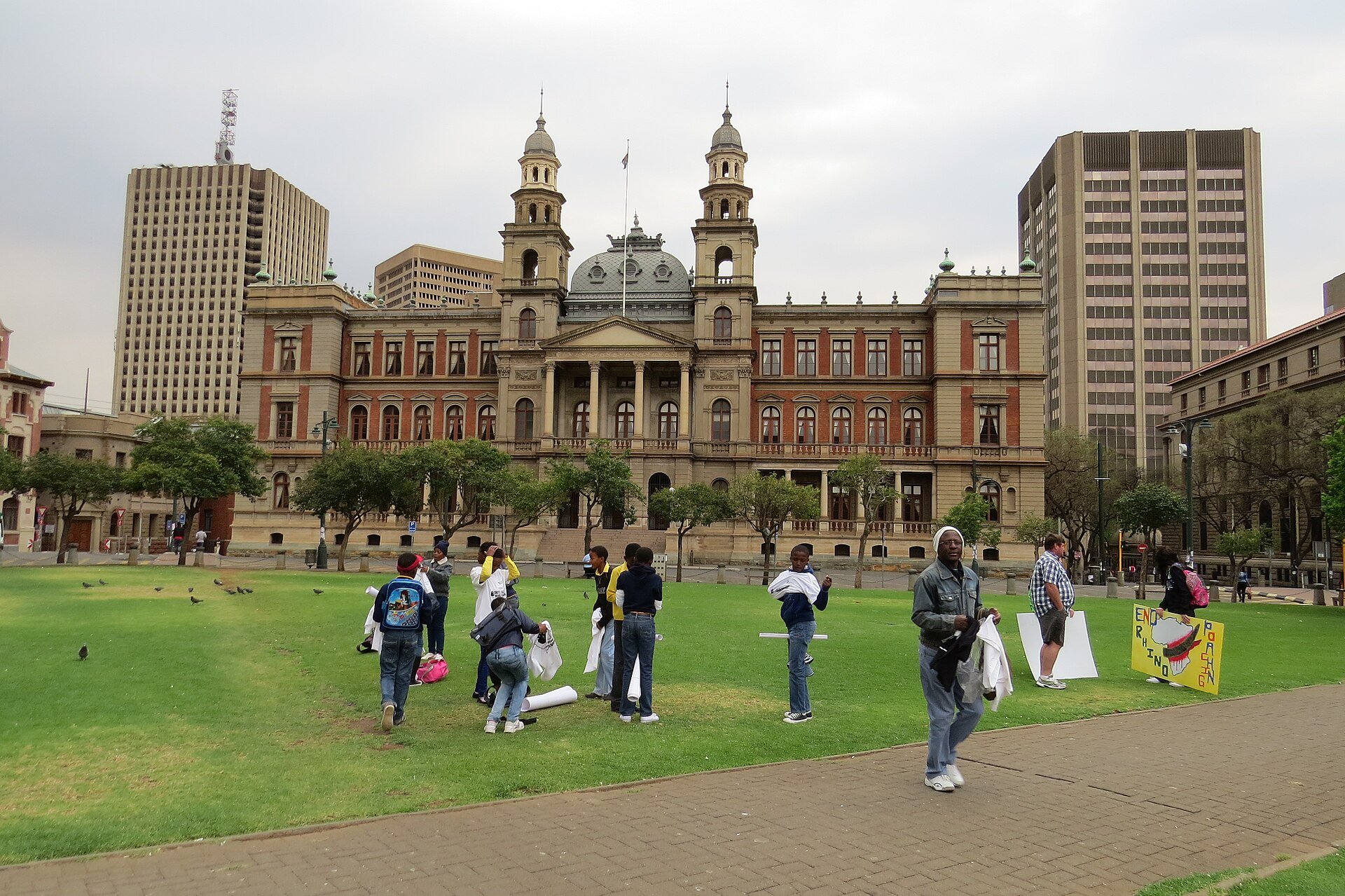 Maumela tax probe - Palace of Justice on Church Square, a South African High Court building in Pretoria