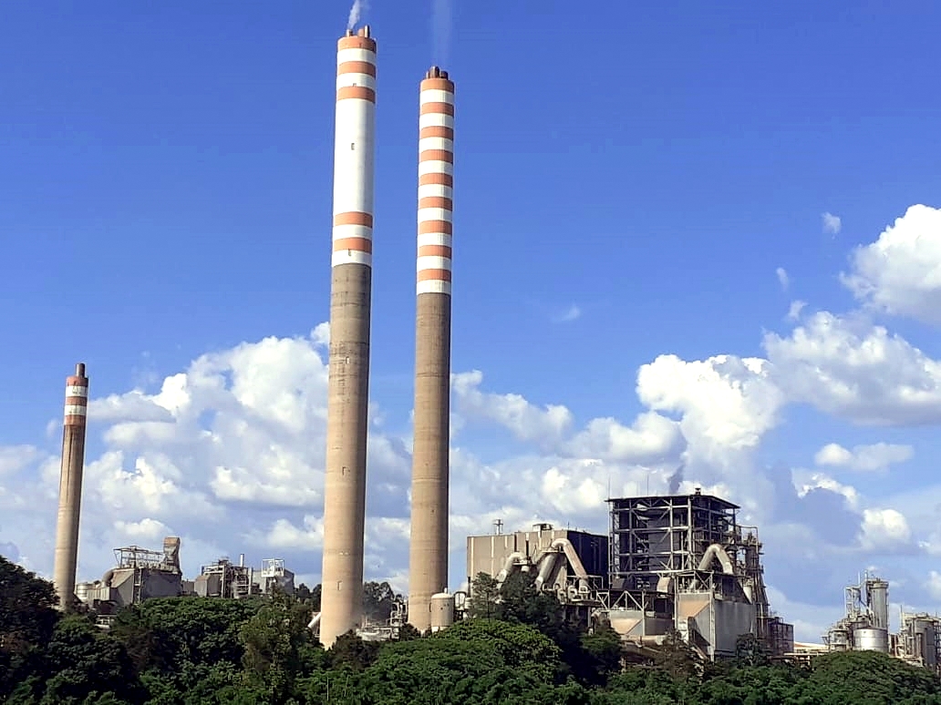 The Suzano pulp mill in Limeira, S&atilde;o Paulo state, Brazil